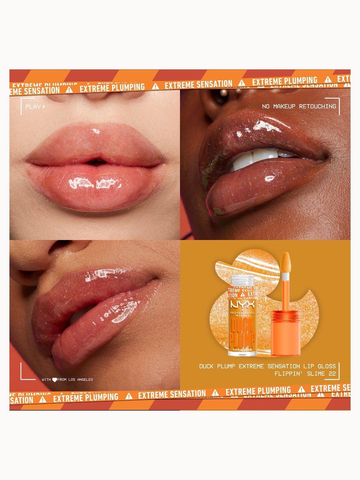 NYX Professional Makeup Duck Plump Lip Plumping Gloss (Various Shades) - Flippin' Slime 2