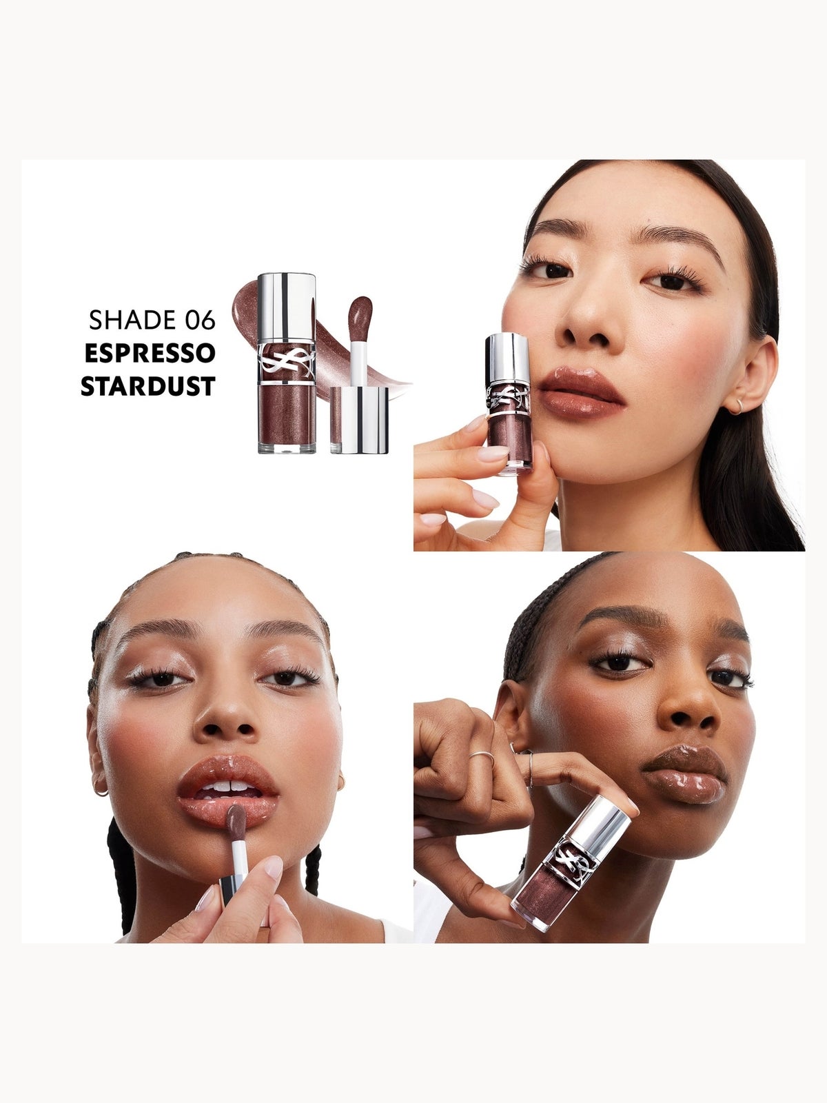 Yves Saint Laurent Loveshine Plumping Lip Oil Gloss 6ml (Various Shades) - Espresso Stardust 6 3