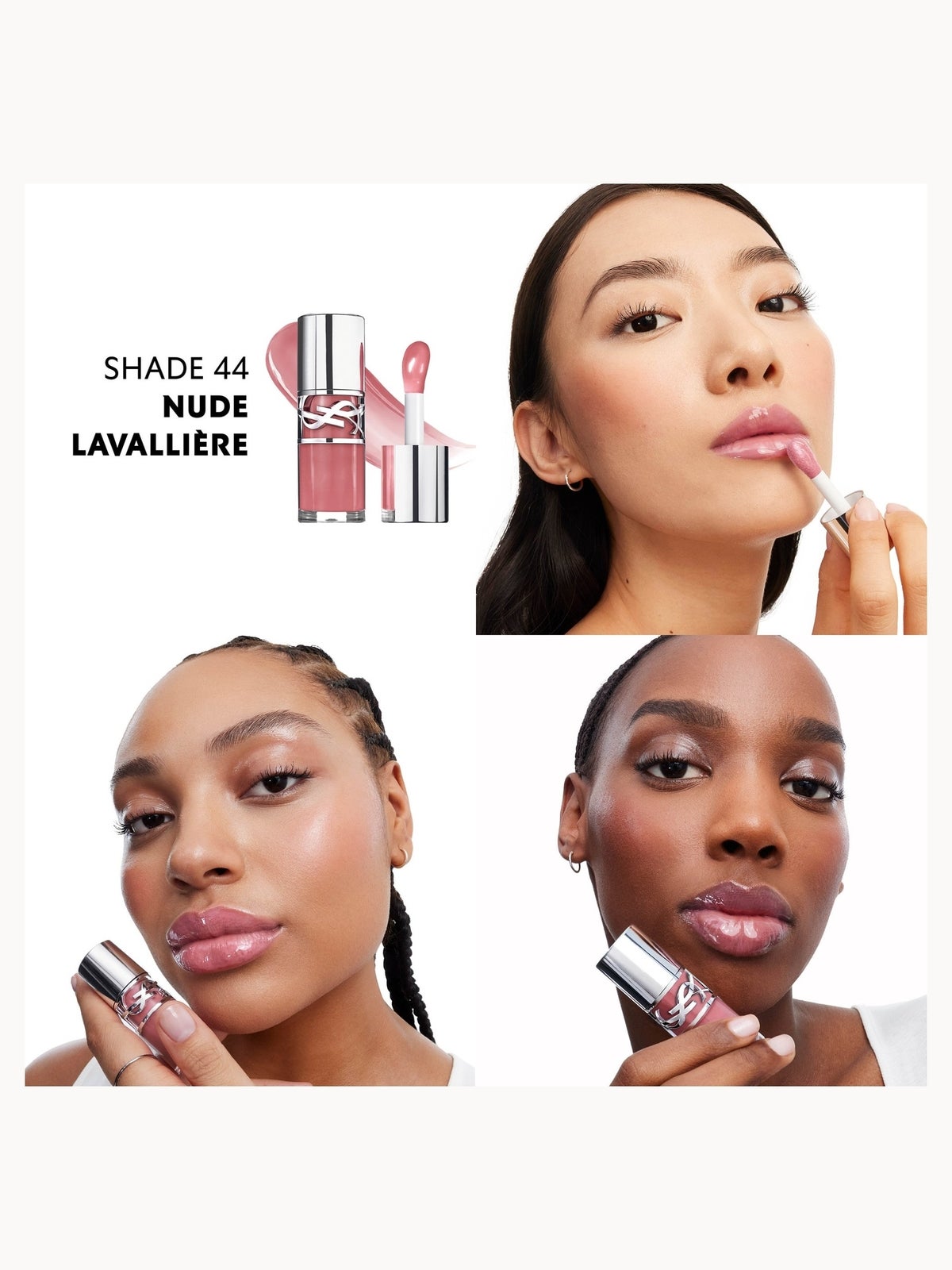 Yves Saint Laurent Loveshine Plumping Lip Oil Gloss 6ml (Various Shades) - Nude Lavallière 44 3