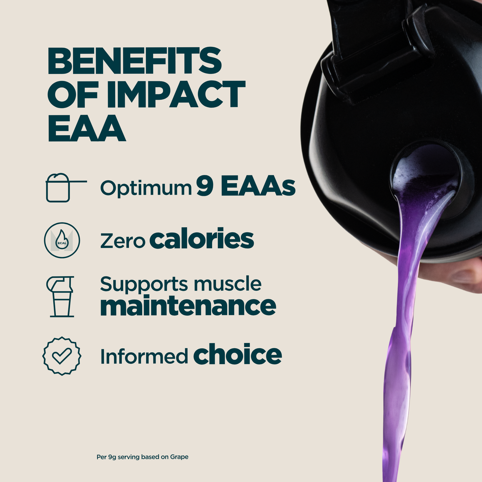 Myprotein Impact EAA - 500g - Sparkling Plum