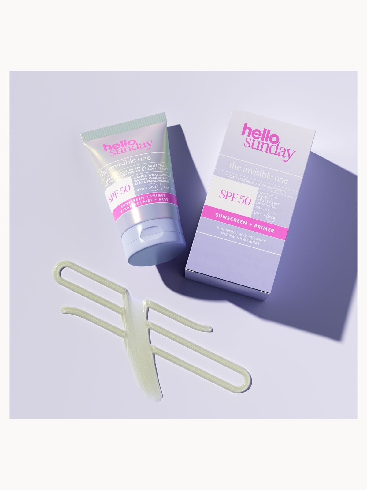 Hello Sunday The Invisible One - Invisible Primer SPF 50 With Hyaluronic Acid And Vitamin C - 50ml Pa++++ 4