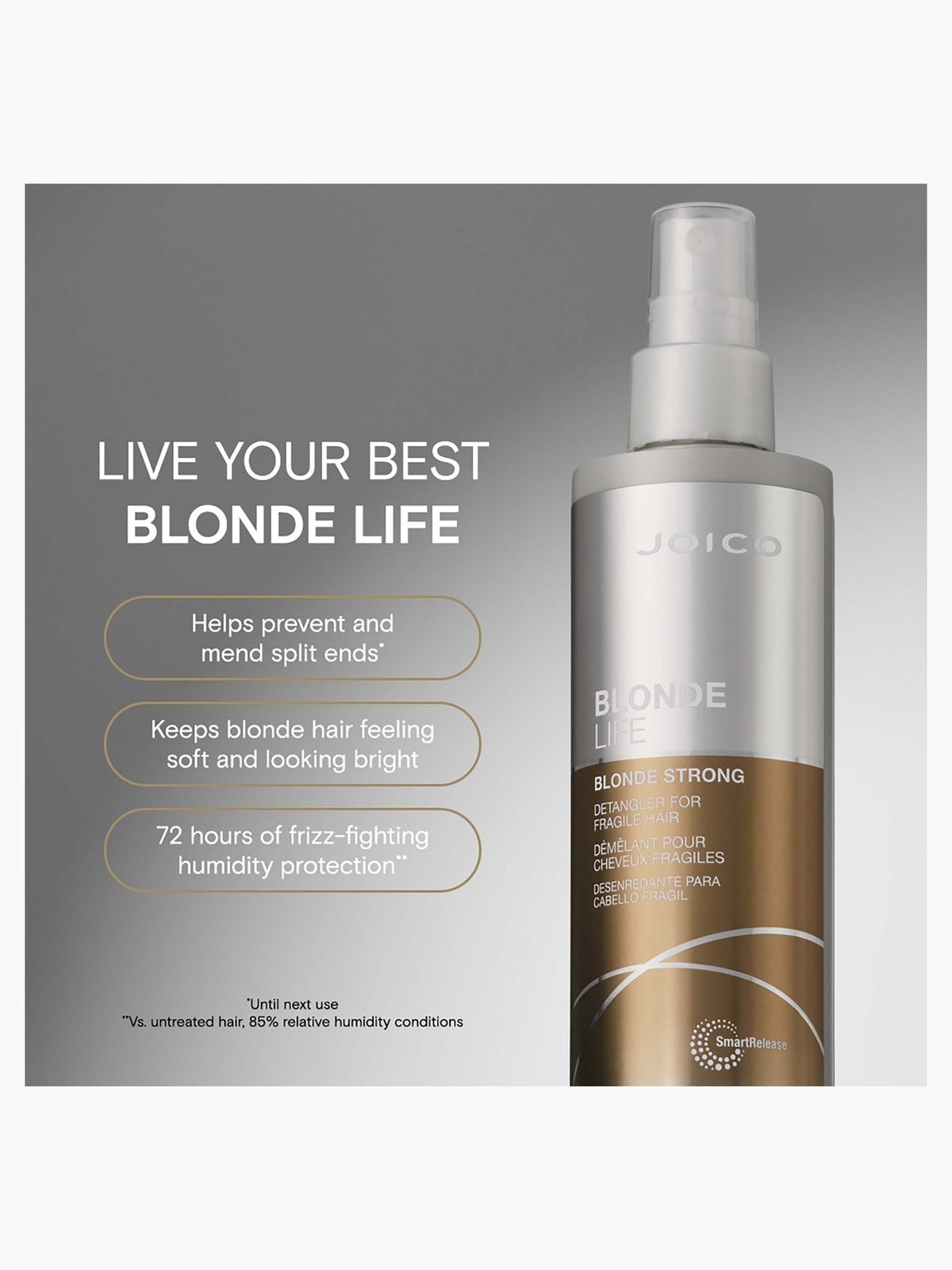 Joico Blonde Life Blonde Strong Conditioning Detangler 200ml 3