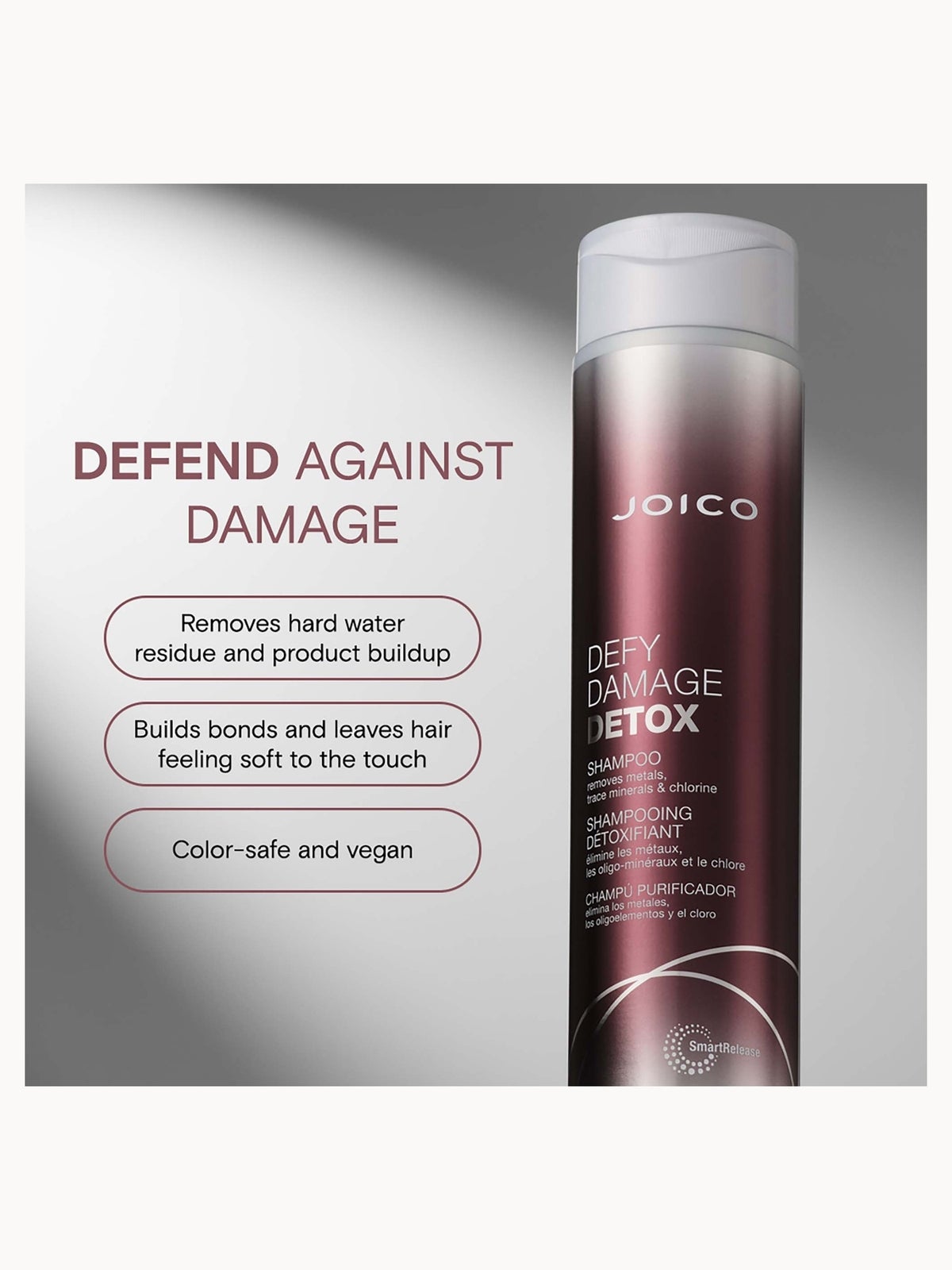 Joico Defy Damage DETOX Cleansing Crème 300ml 3