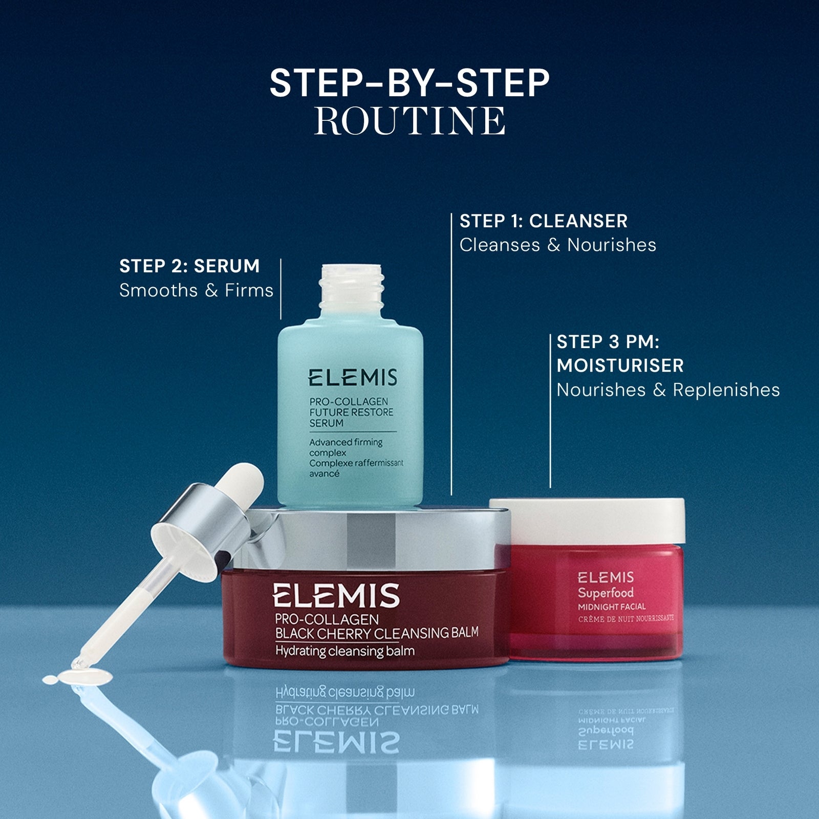 Elemis Pro-Collagen Black Cherry Cleansing Balm 20g 4