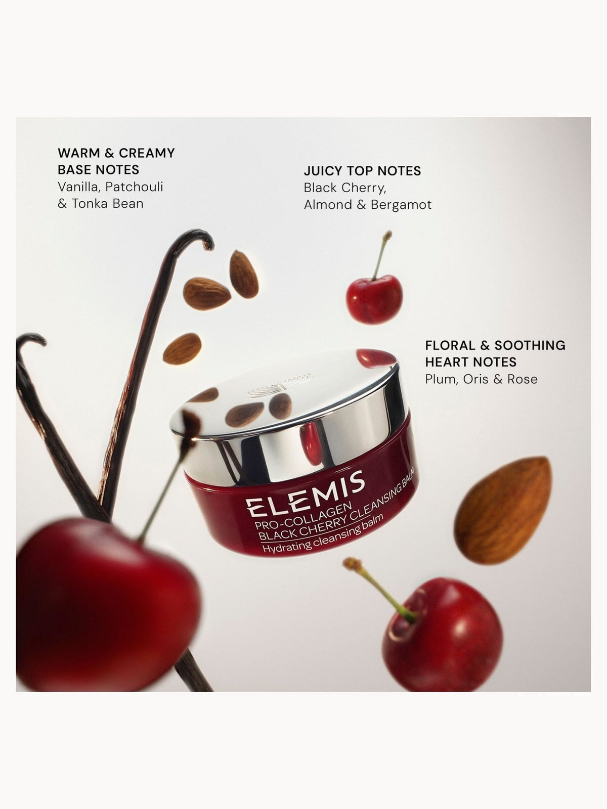 Elemis Pro-Collagen Black Cherry Cleansing Balm 20g 3