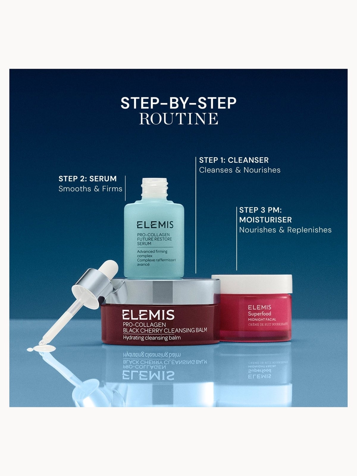 Elemis Pro-Collagen Black Cherry Cleansing Balm 20g 4