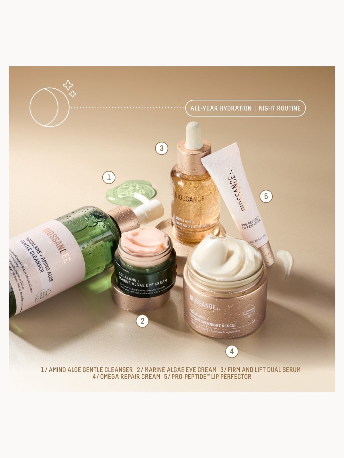 Biossance Exclusive Firm + Lift Moisturising Duo 3