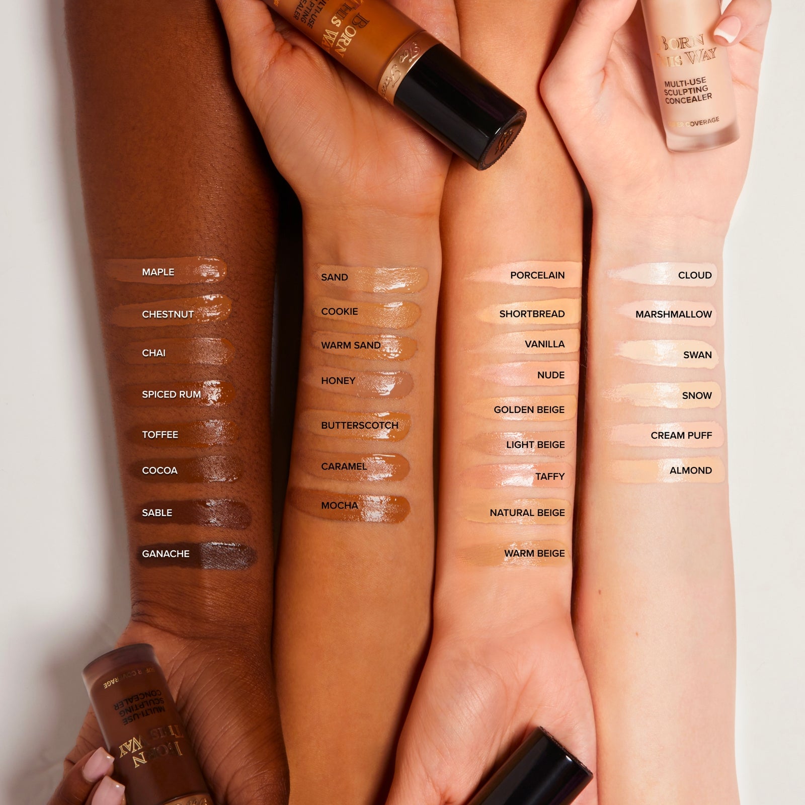 Too Faced Travel Size Born This Way Super Coverage Concealer 2ml (Various Shades) - Almond 3