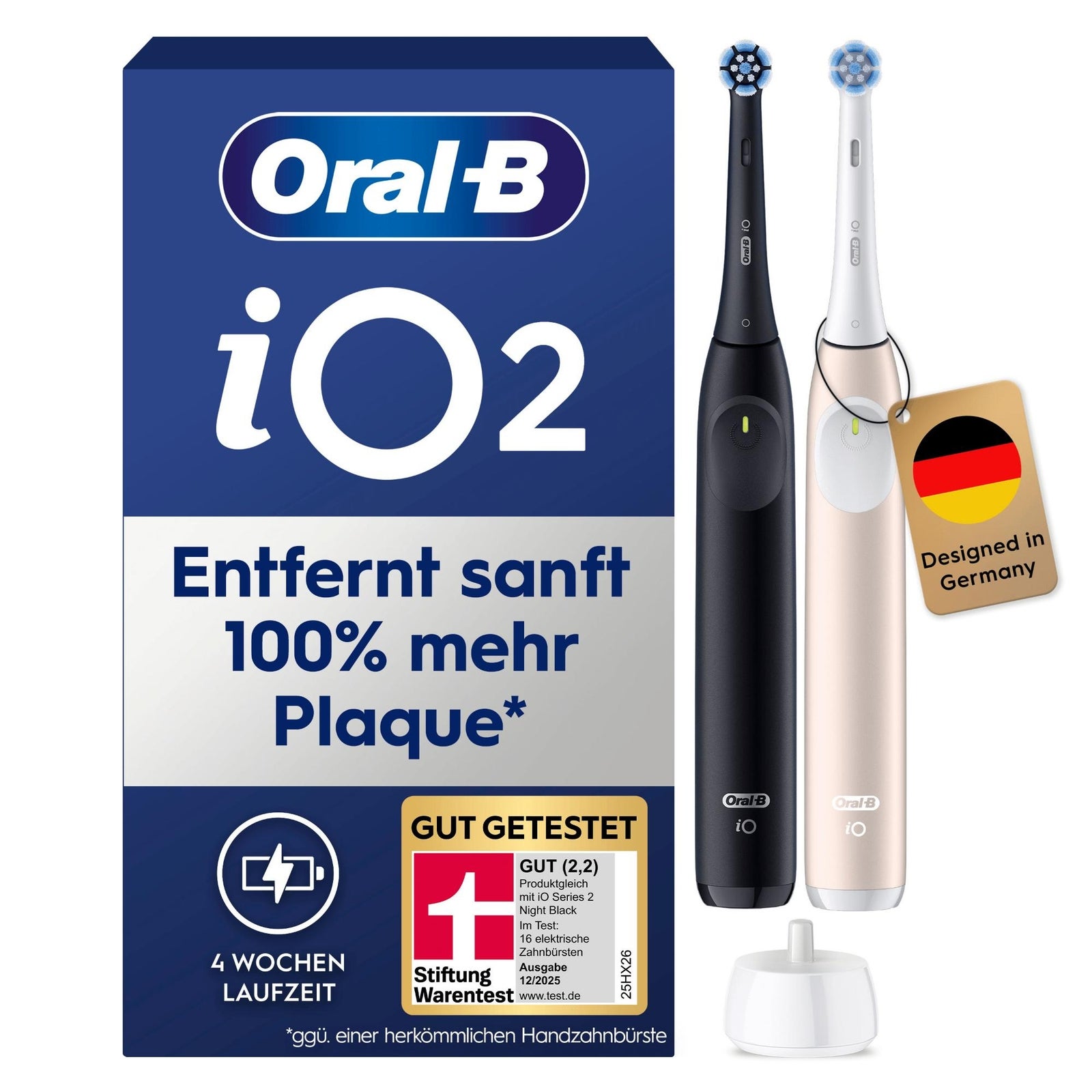 Oral-BElektrische Zahnbürste 'iO 2 + 2. Handstück' 1 St - Bild 6