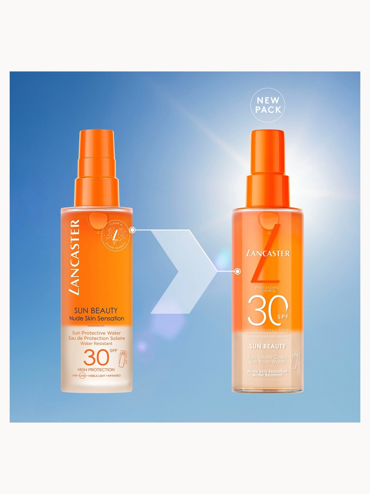 Lancaster Sun Beauty Body Water SPF30 100ml 3