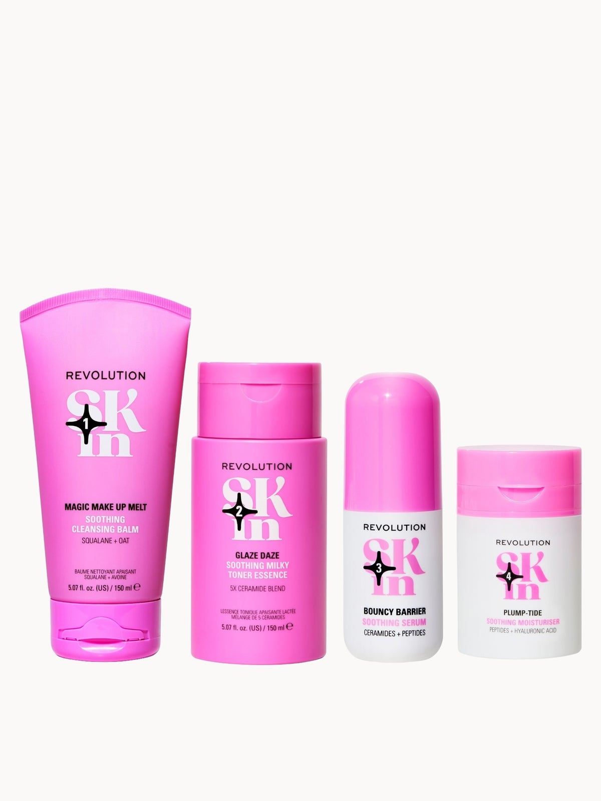 Revolution Skincare Go Gentle 4 Step Bundle