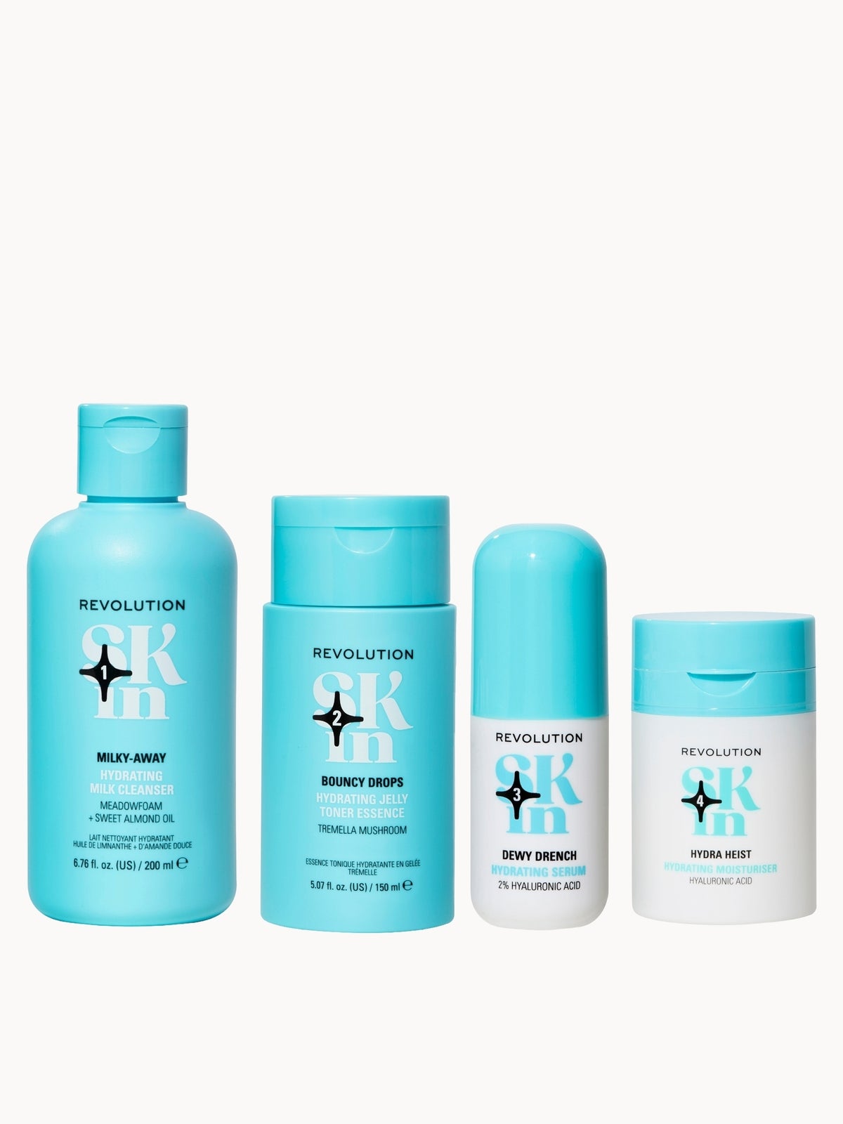 Revolution Skincare Happy Hydrate 4 Step Bundle