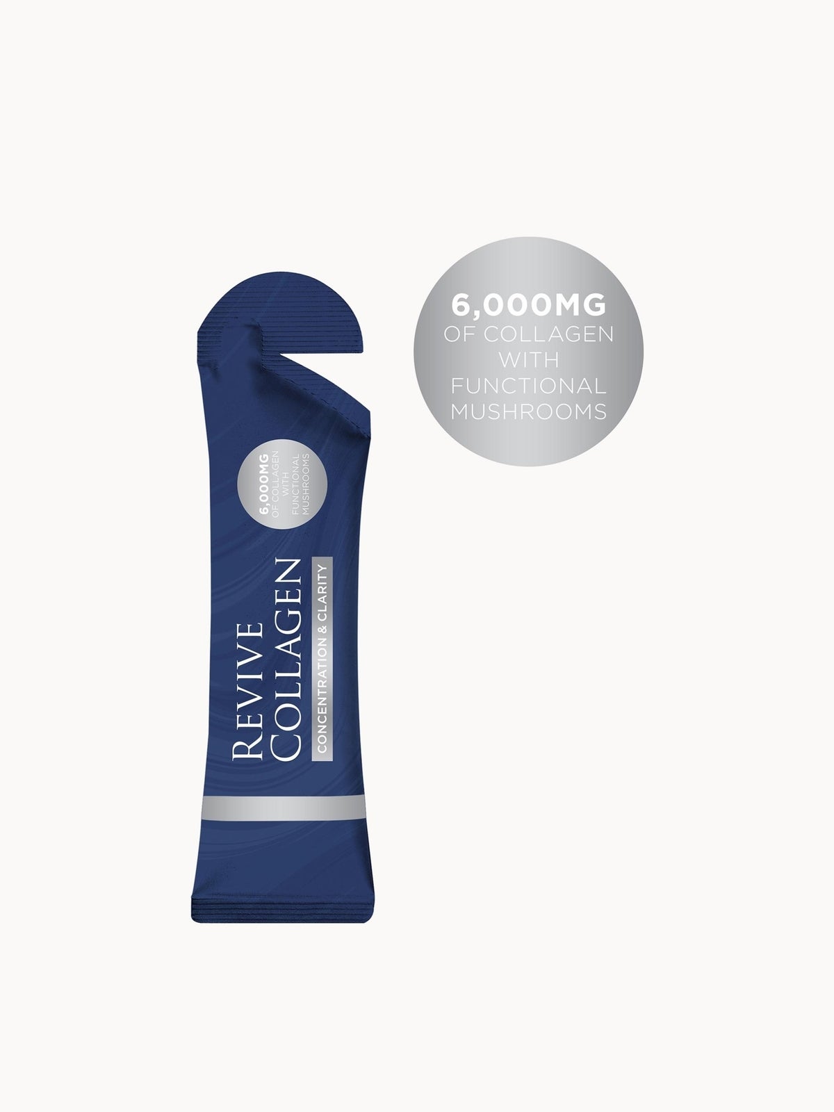 Revive Collagen Concentration & Clarity Functional Mushroom and Adaptogen Blend with 6000mg Marine Collagen 14 x 22g 2