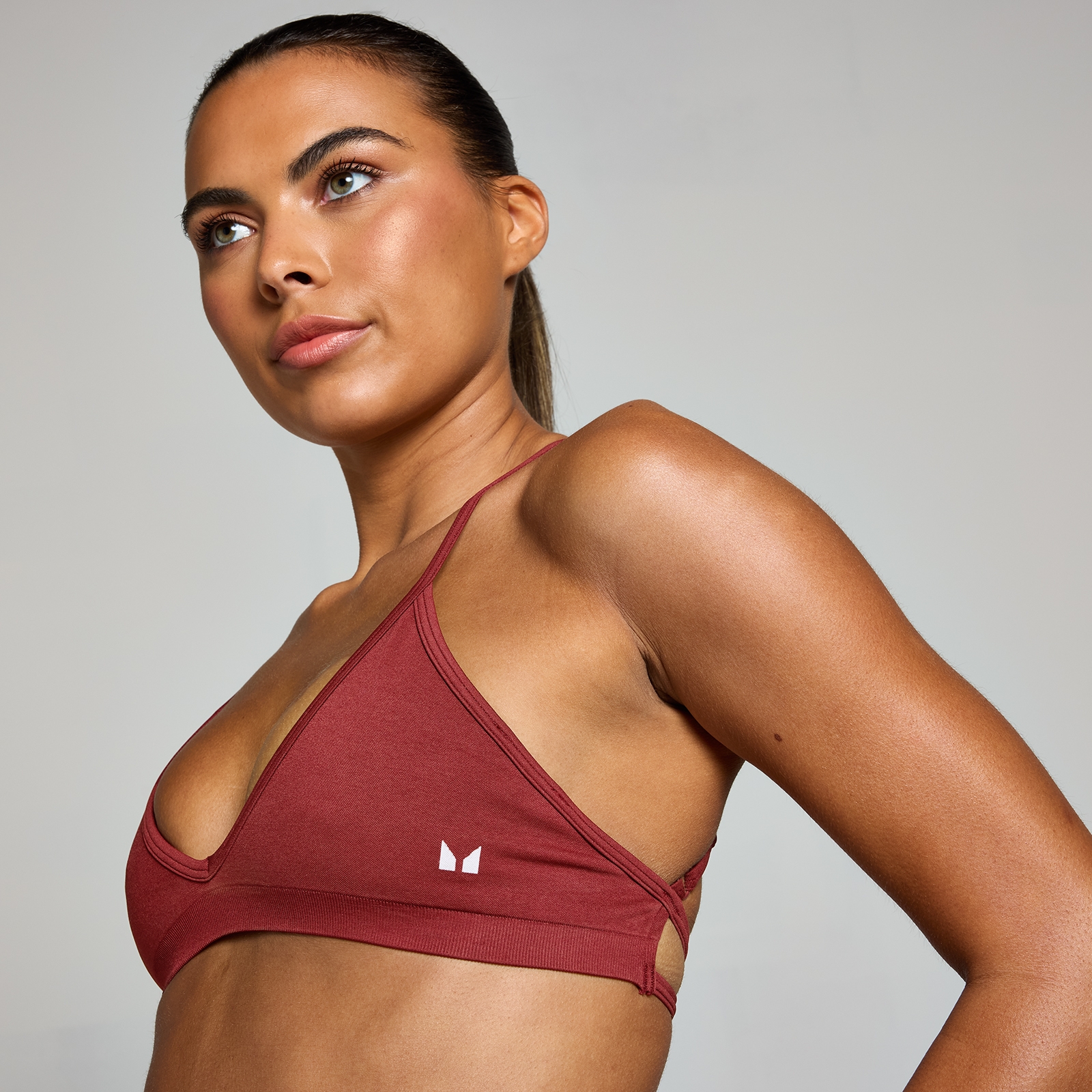 Thumbnail - MP Damen Nahtloses Mikro-Bralette – Kirsche - XS