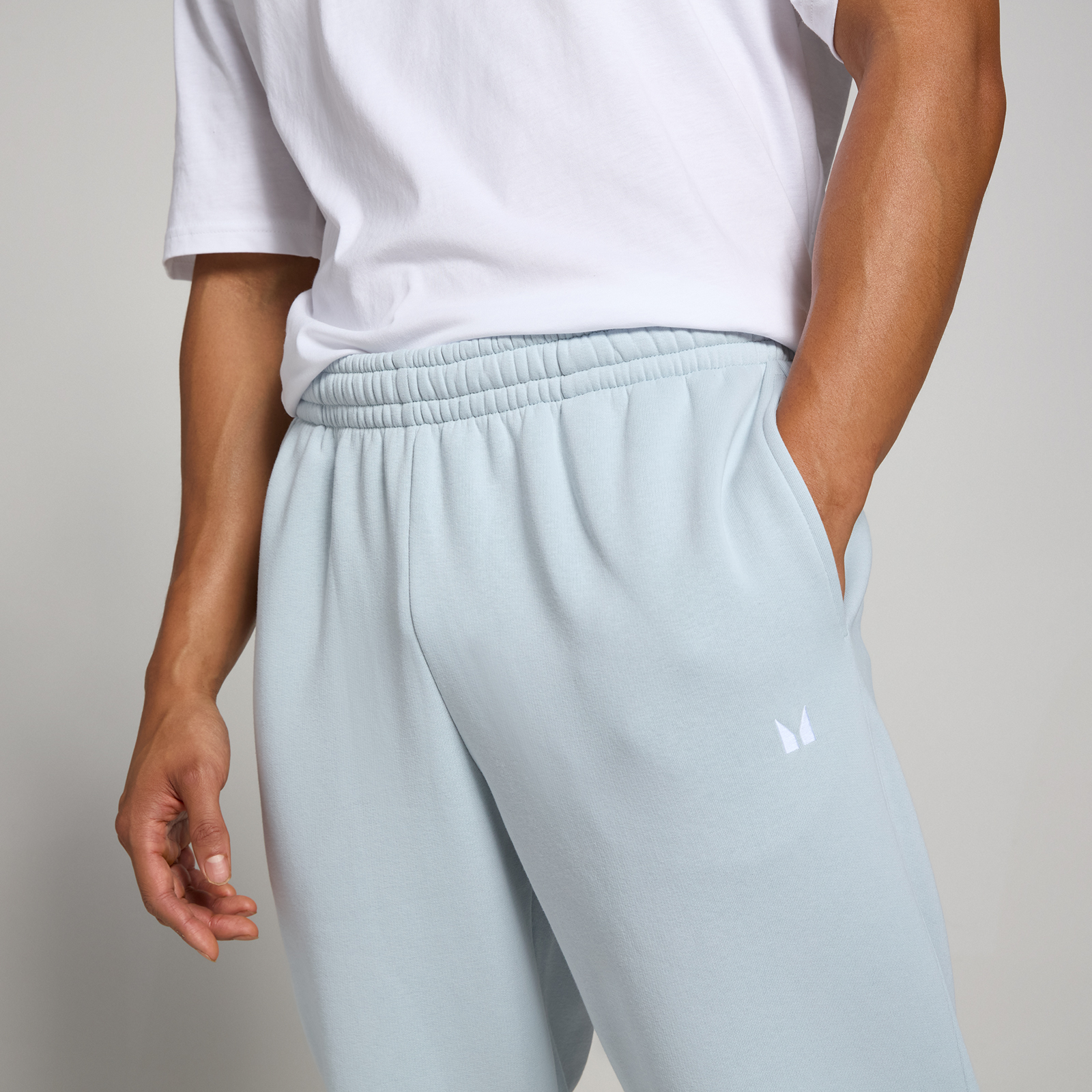 Thumbnail - MP Herren Rest Day Oversized Jogginghose – Hellblau  - L