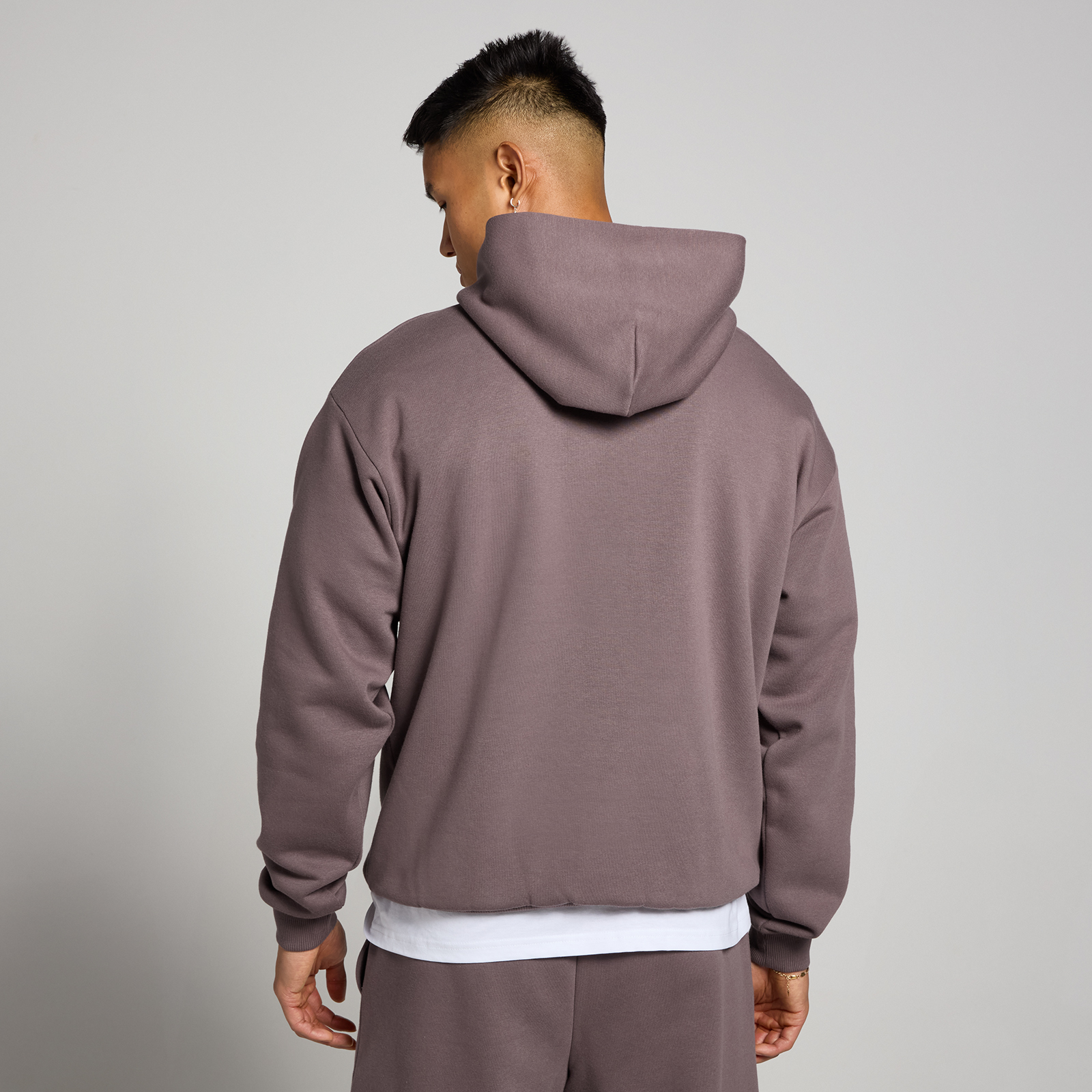 MP Herren Rest Day Oversized Kapuzenpulli – Mokka  - M