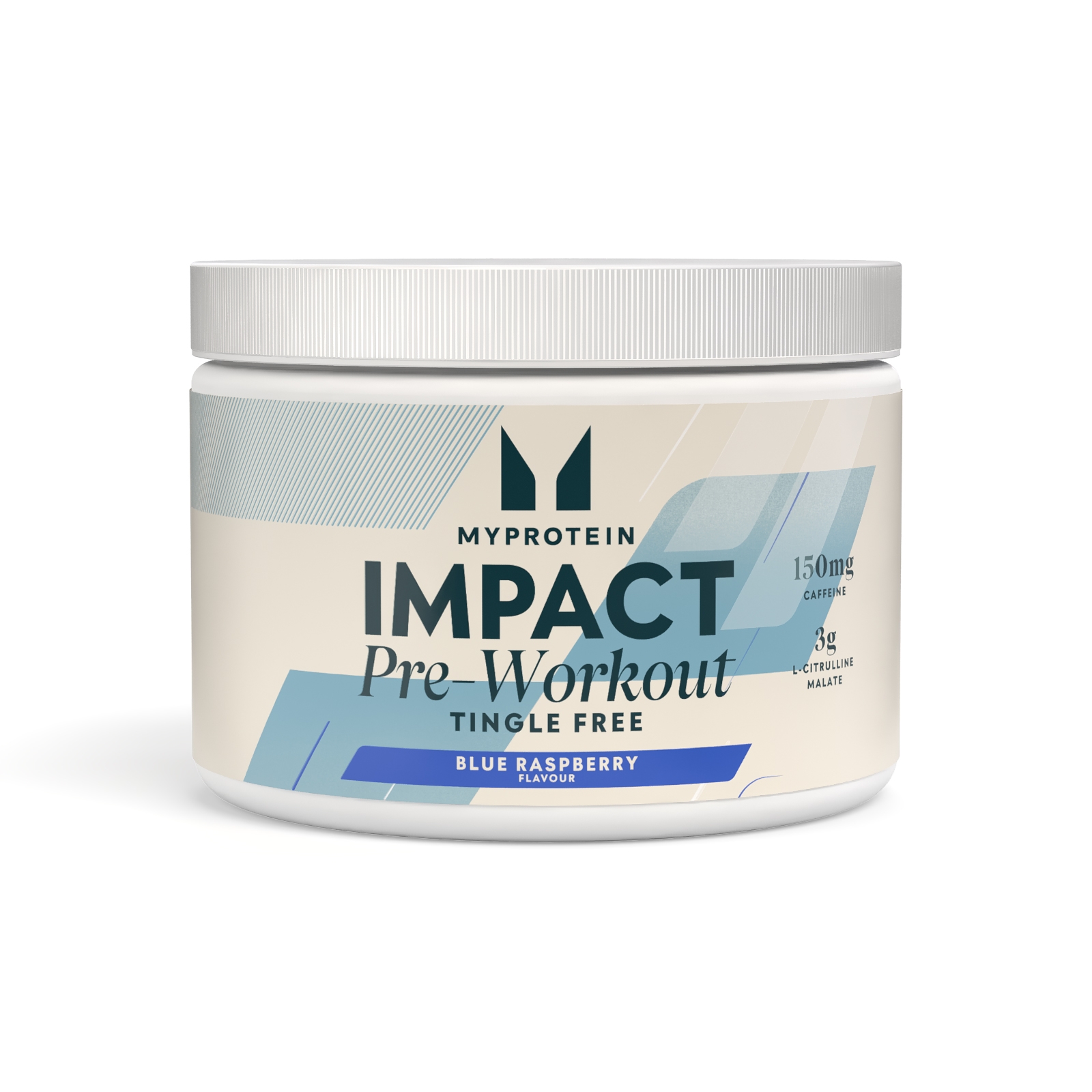 Myprotein UK MyProtein Impact Pre-Workout - 200G - 20servings - Blue Raspberry (Tingle Free)
