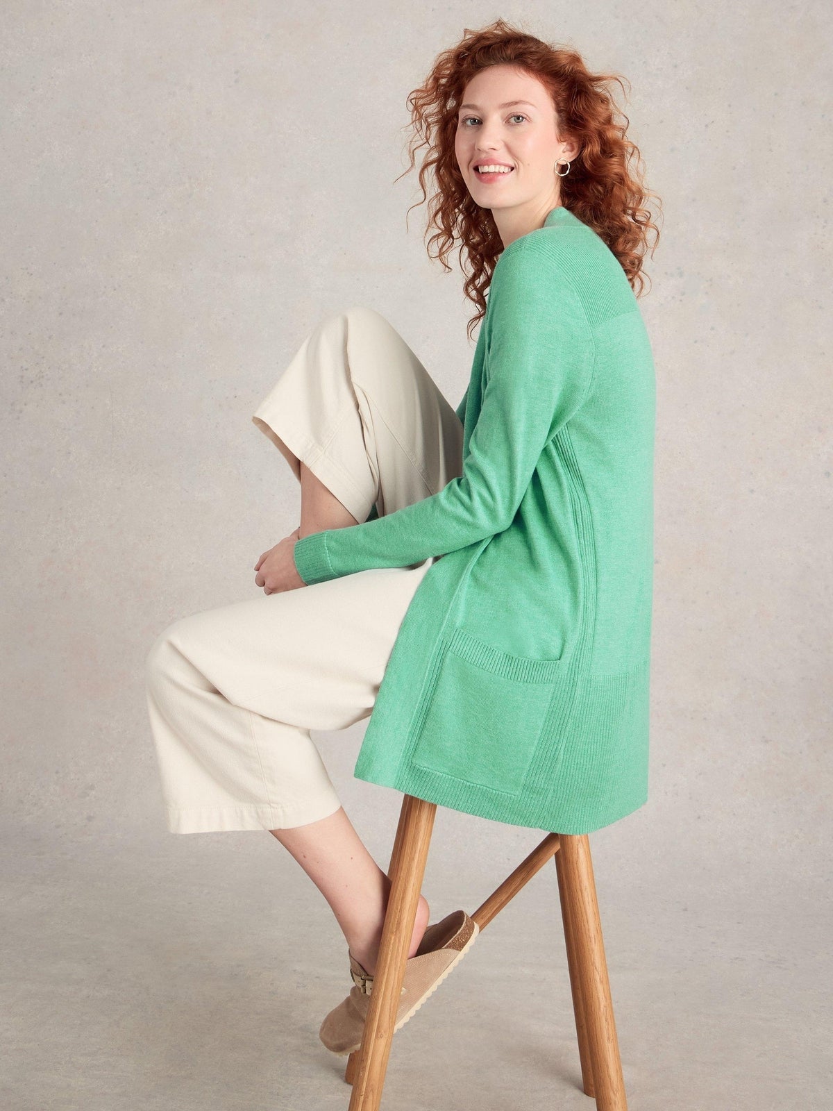 Lange Strickjacke Tanya - 38