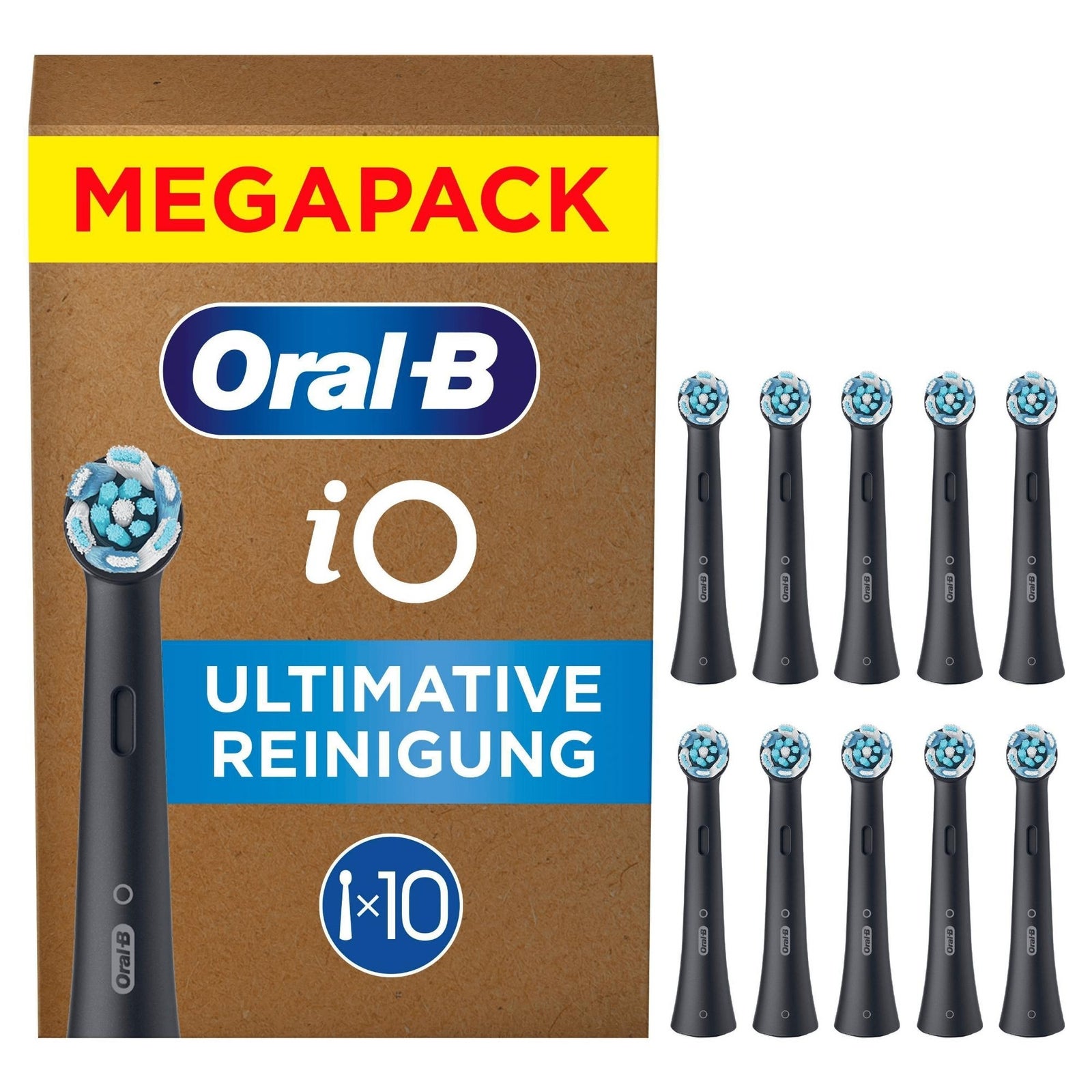 Oral-B iO Aufsteckbürsten Ultimative Reinigung Schwarz 10 Stück - Bild 7