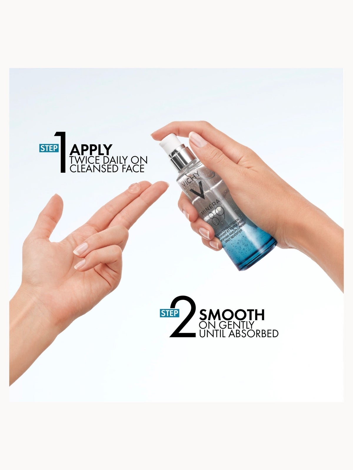 Vichy Minéral 89 3-Step Hydration Boost Day & Night Routine Bundle 4
