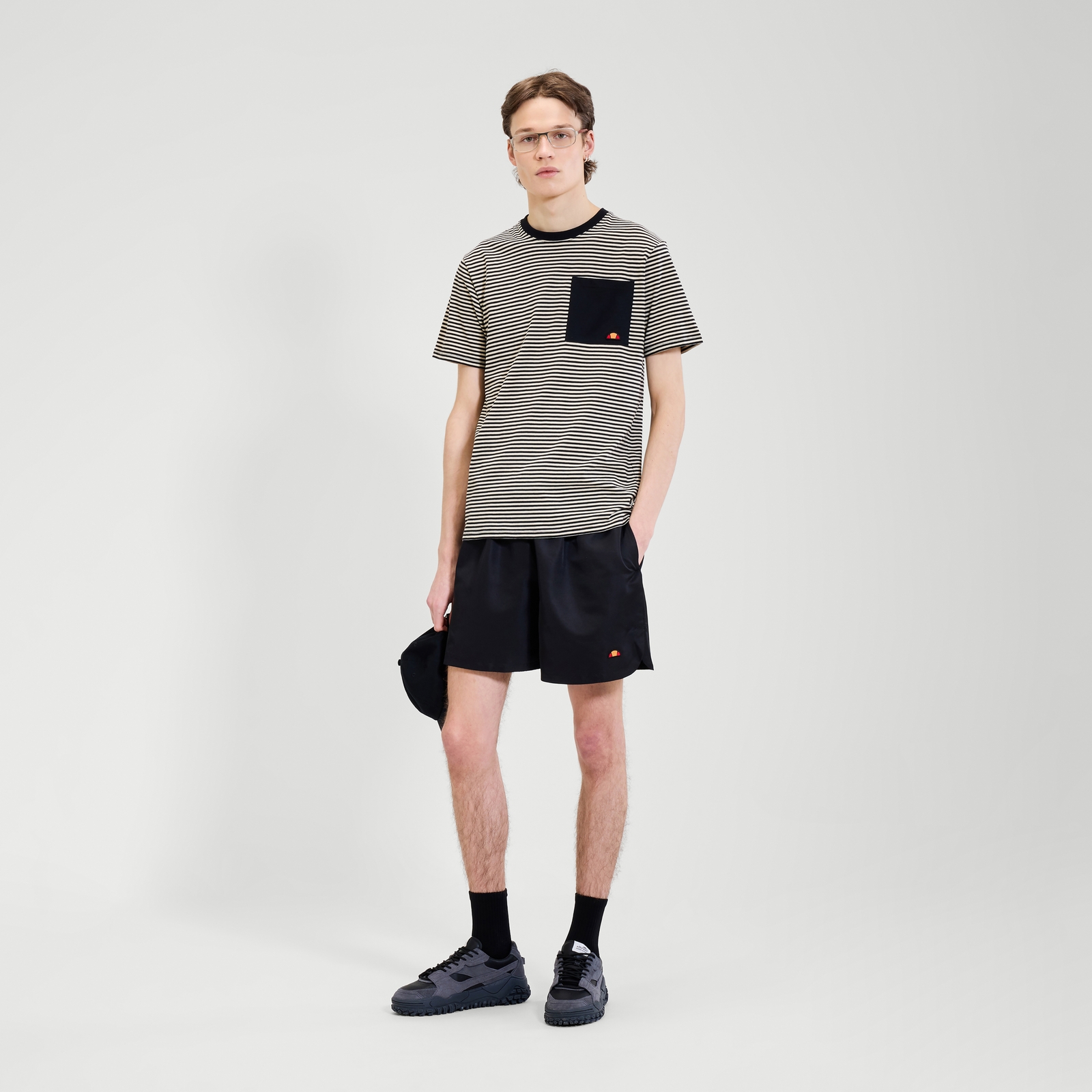 Image of Men's Hirst Tee Black/Off White