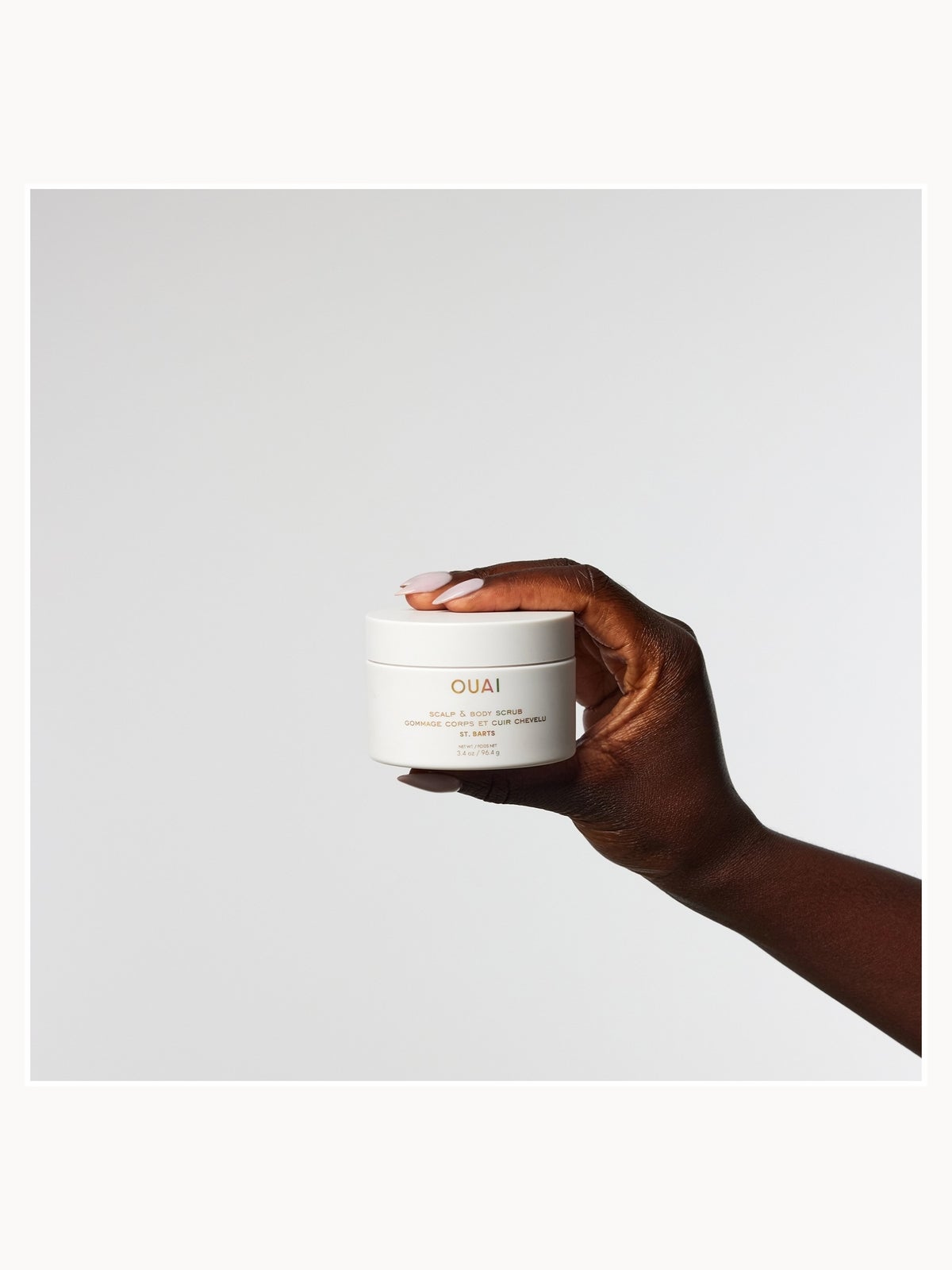 OUAI Scalp and Body Scrub - St Barts - Travel Size 96.4g 2