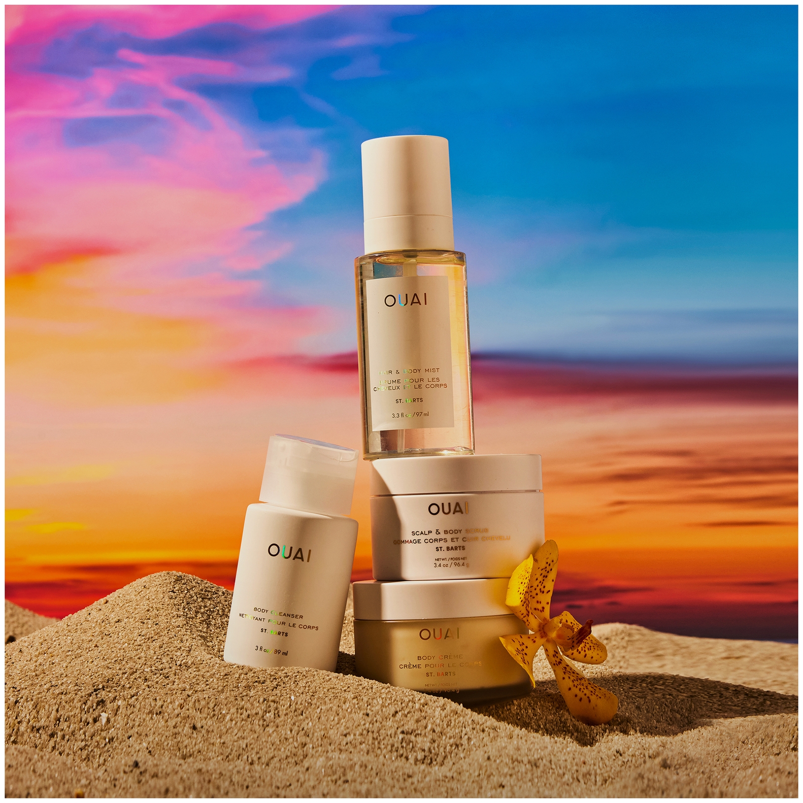 Thumbnail - OUAI Scalp and Body Scrub - St Barts - Travel Size 96.4g