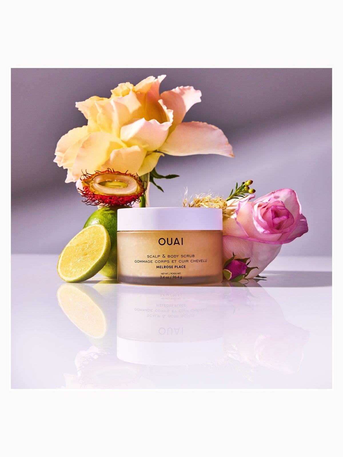 OUAI Scalp and Body Scrub - Melrose Place - Travel Size 96.4g 3