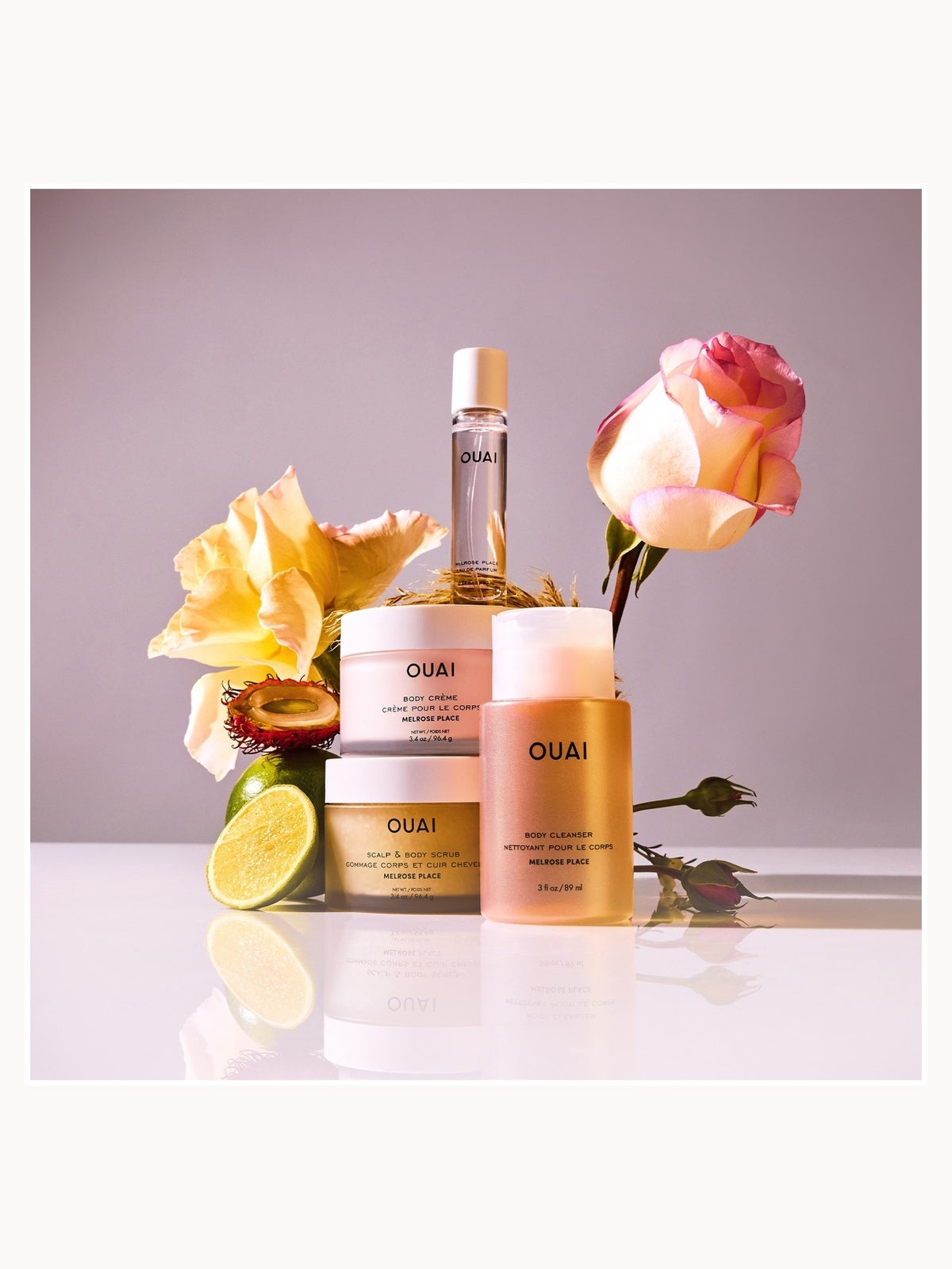 OUAI Scalp and Body Scrub - Melrose Place - Travel Size 96.4g 4