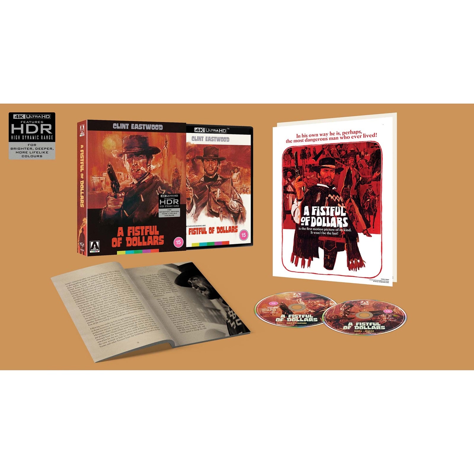 Arrow Video A Fistful Of Dollars Limited Edition 4K Uhd