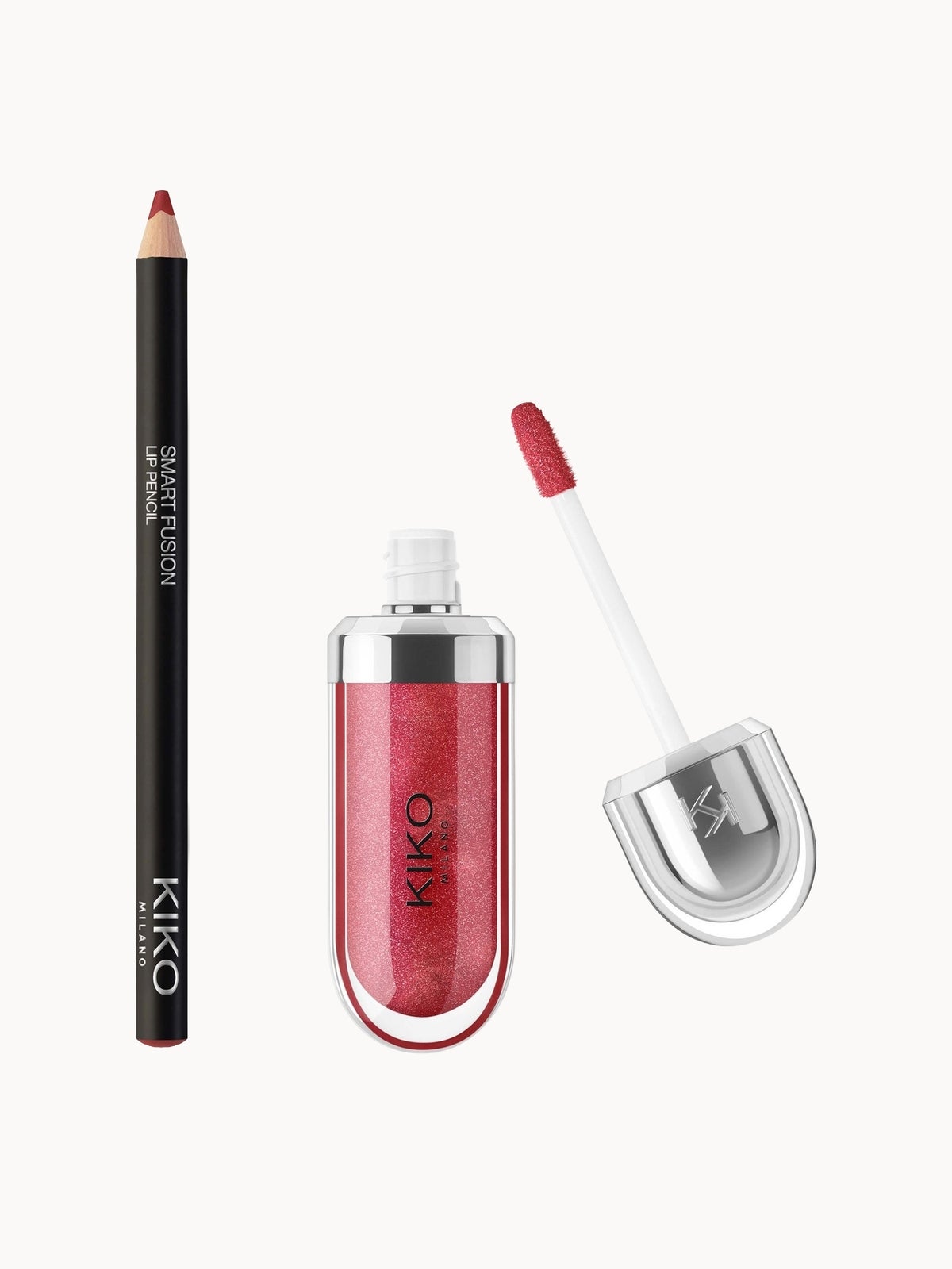 KIKO Milano 3D Hydra Lip Combo (Various Shades) - Cherry Cola