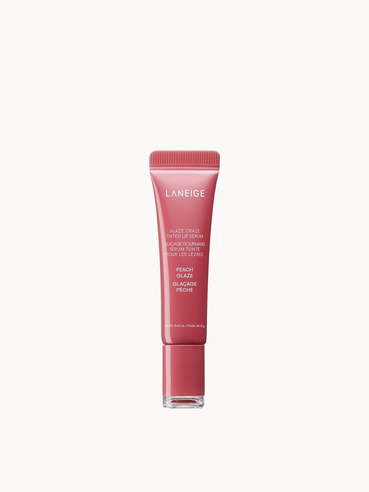 LANEIGE Glaze Craze Tinted Lip Serum - Peach Glaze 12g