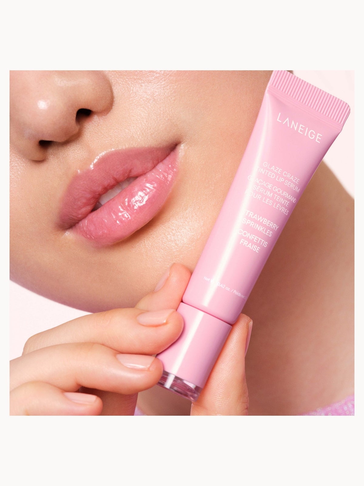 LANEIGE Glaze Craze Tinted Lip Serum - Strawberry Sprinkles 12g 4