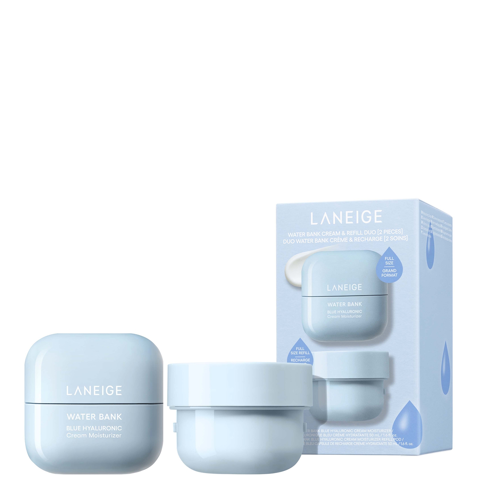 

LANEIGE Water Bank Cream Duo Set 2 Pieces