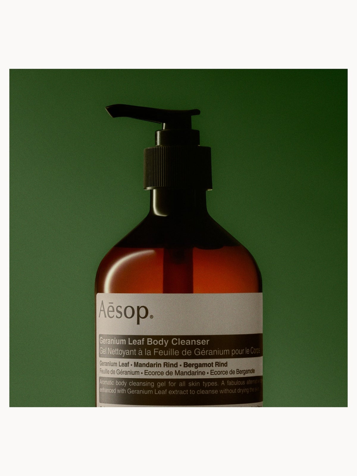 Aesop Geranium Leaf Body Cleanser 500ml 2