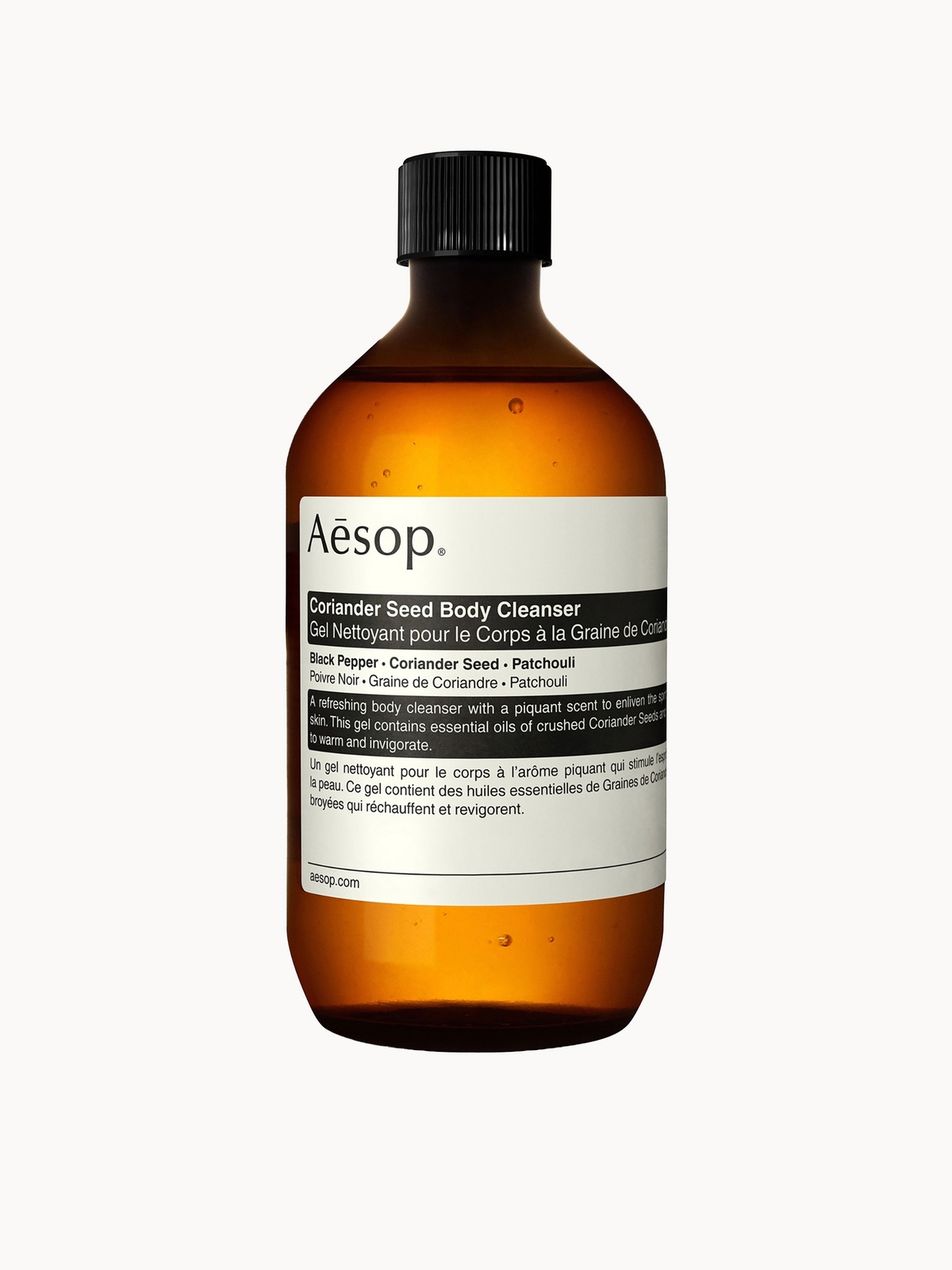 Aesop Coriander Seed Body Cleanser 500ml with Screw Cap