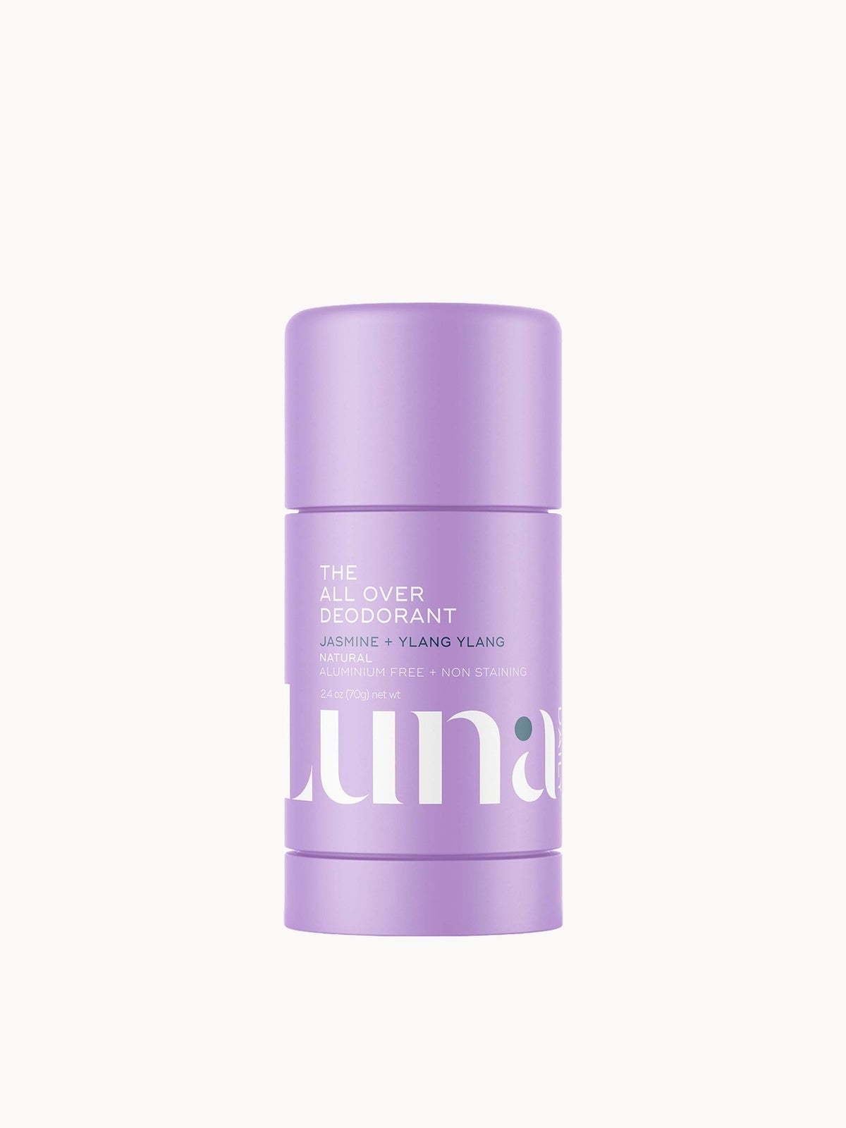 Luna Daily The All Over Deodorant- Extra-strength, Natural, Non-Staining Body Deodorant Stick 70ml