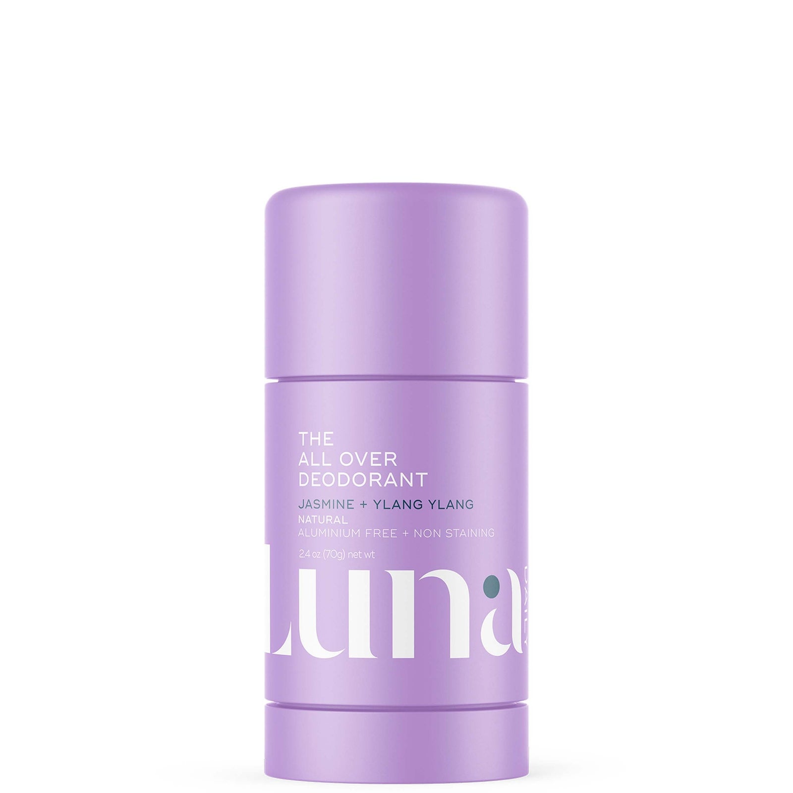 Luna Daily The All Over Deodorant- Extra-strength, Natural, Non-Staining Body Deodorant Stick 70ml