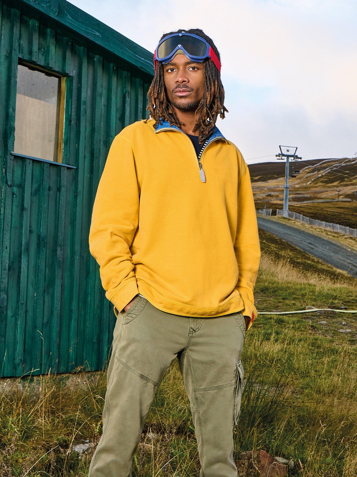 Piqué Sweatshirt - S