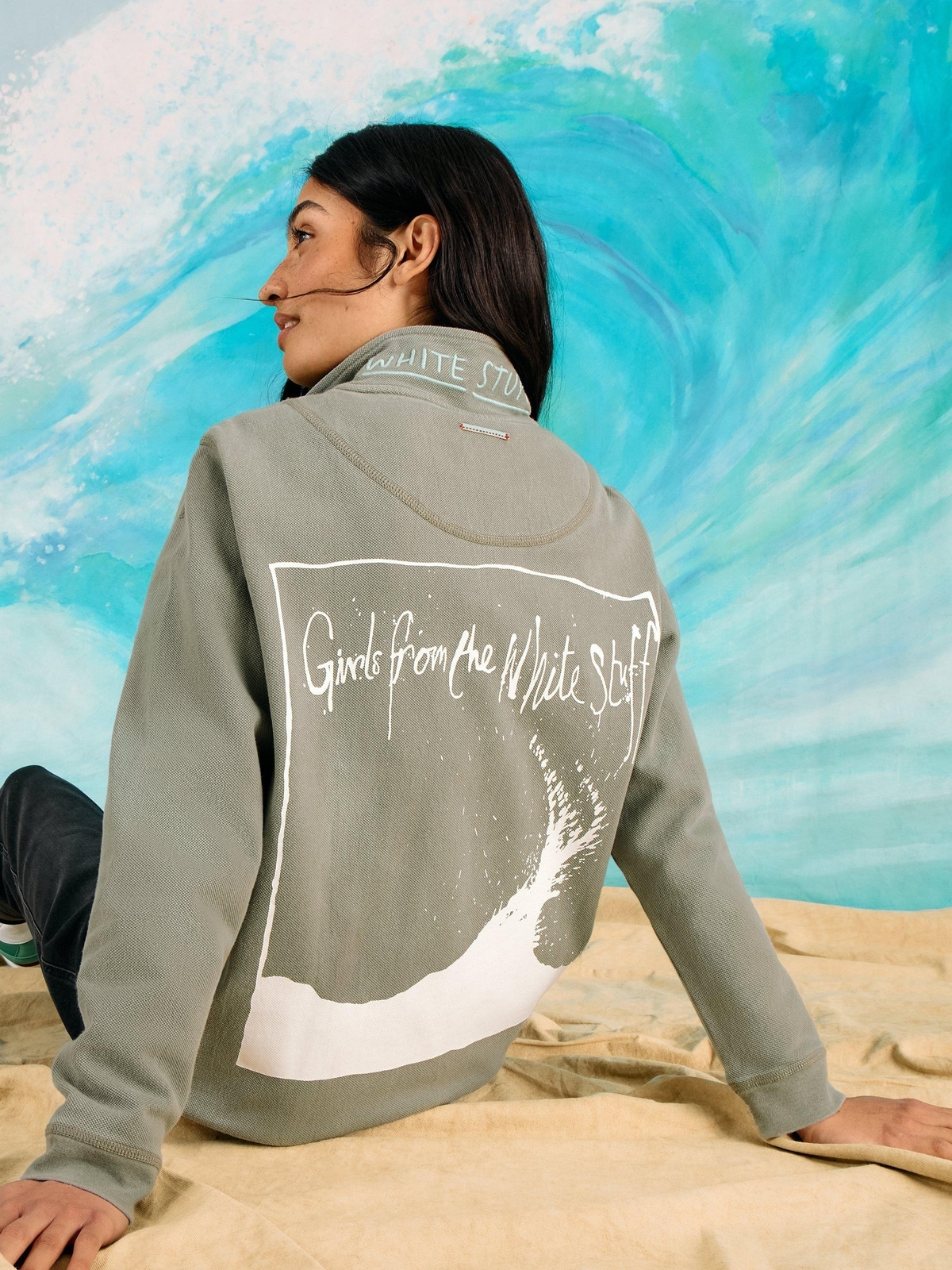 Piqué Sweatshirt - S