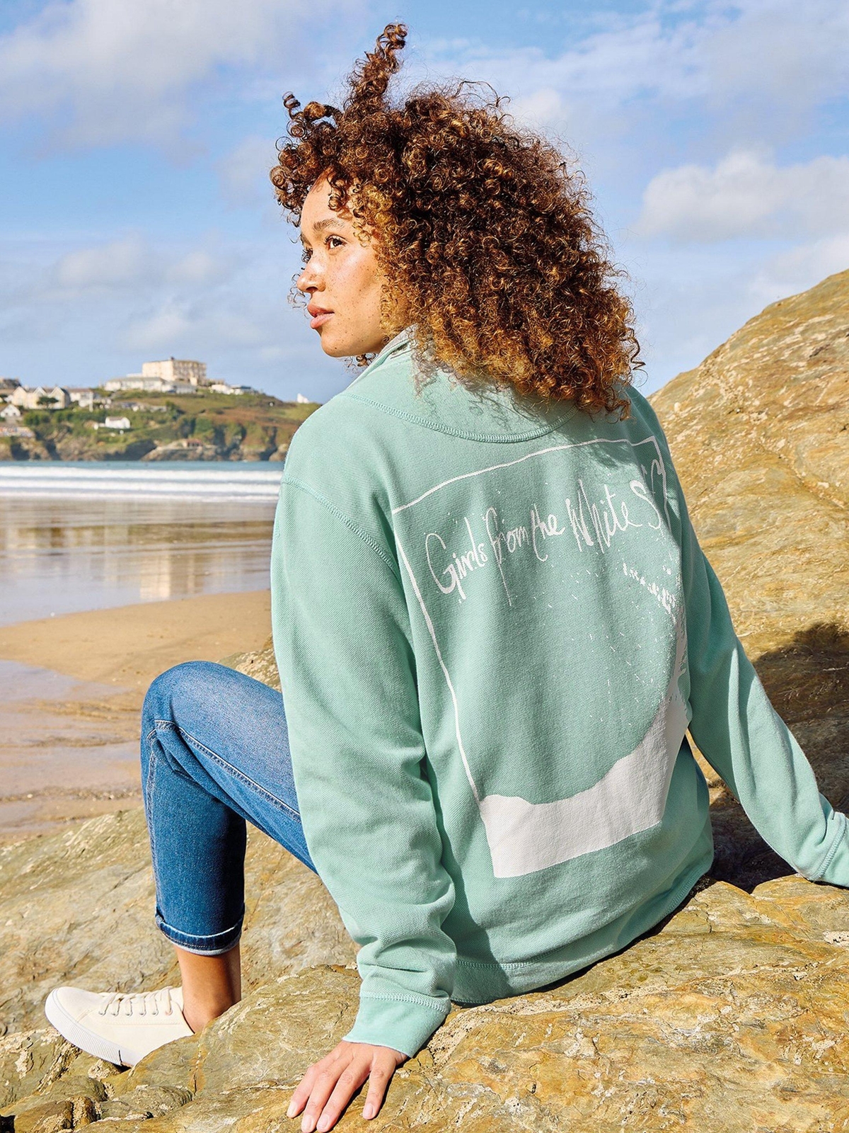 Piqué Sweatshirt - S