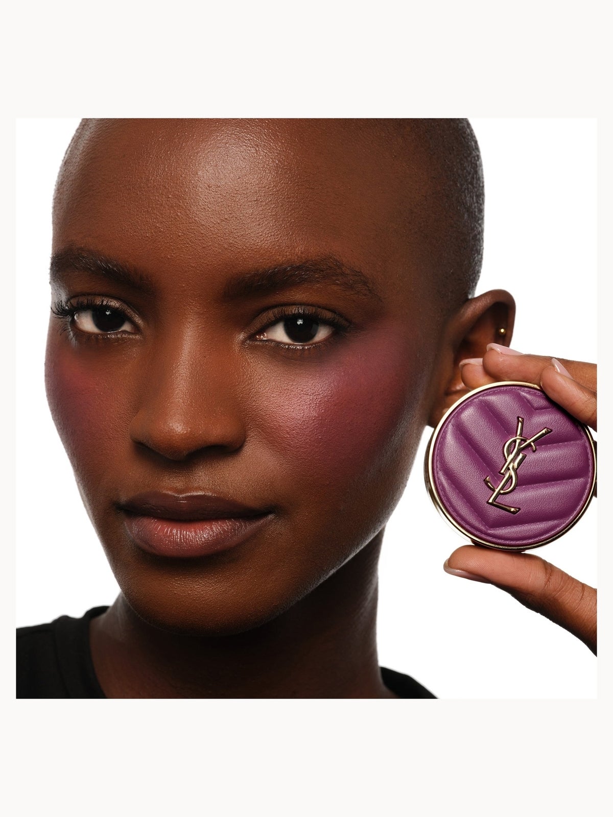 Yves Saint Laurent Make Me Blush Bold Blurring Blush 5g (Various Shades) - Spicy Berry 83 4
