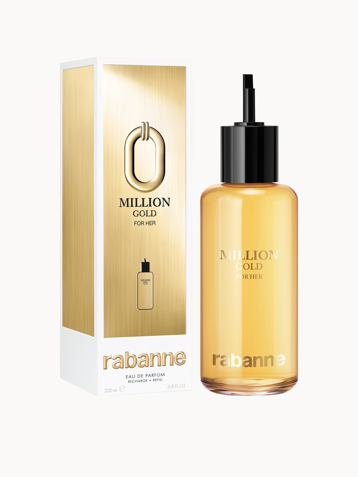 Rabanne Million Gold For Her Eau de Parfum Refill 200ml 2