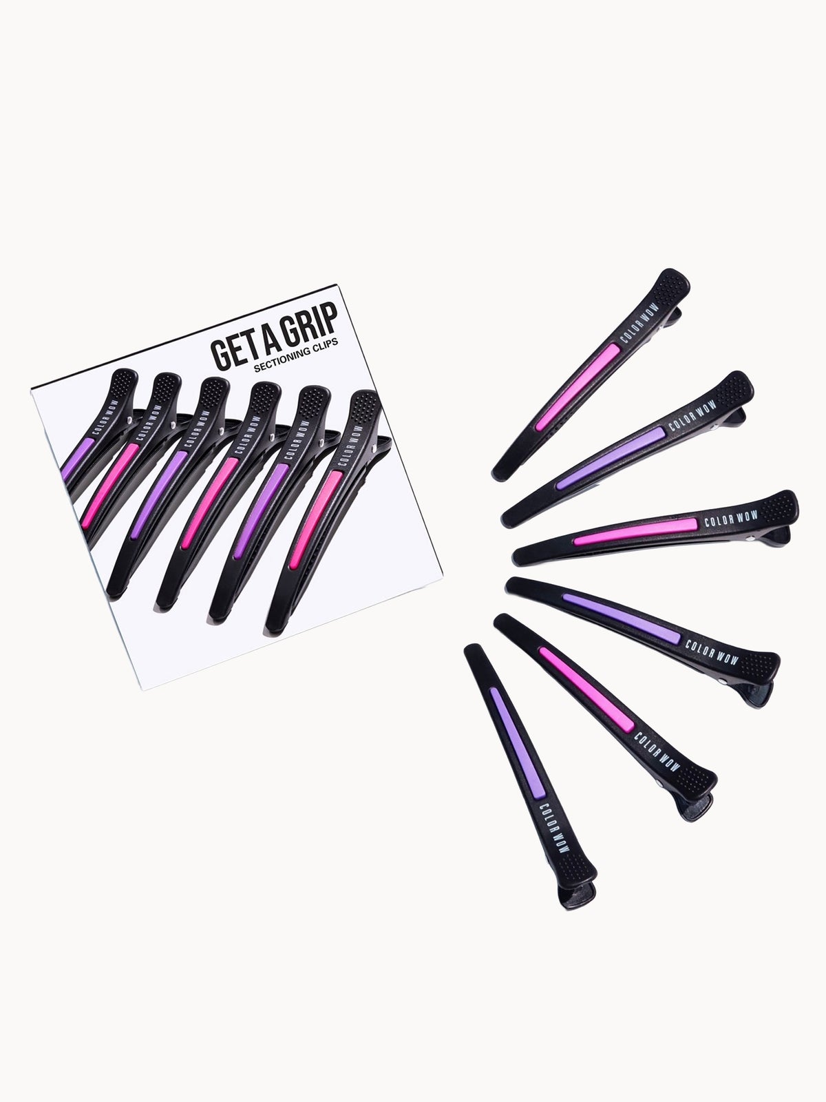 Color Wow Get a Grip Hair Sectioning Clips (pack of 6)