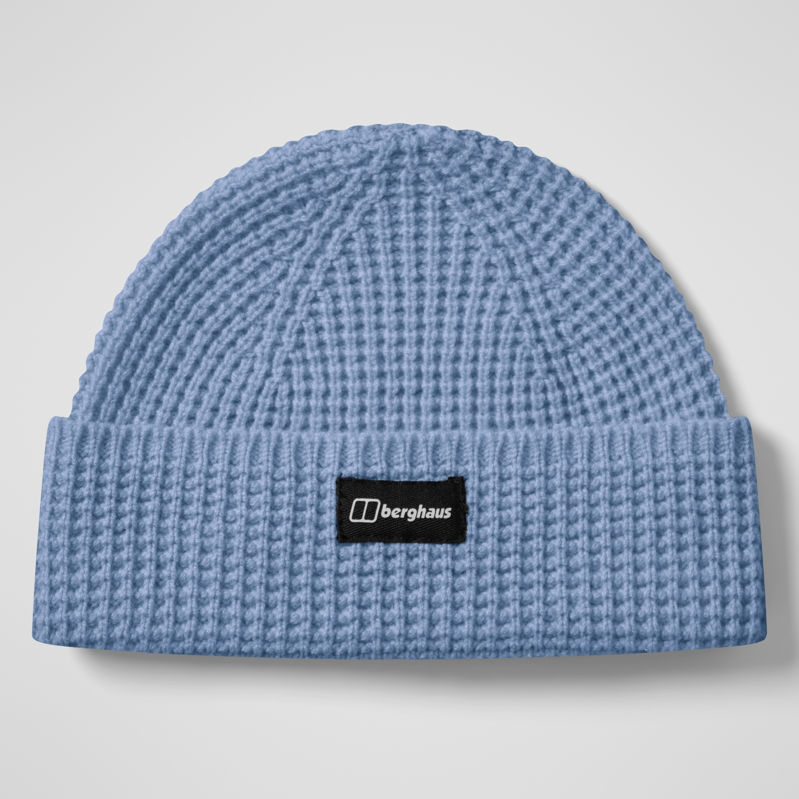 Image of Rhynie Waffle Rib Beanie - Light Blue