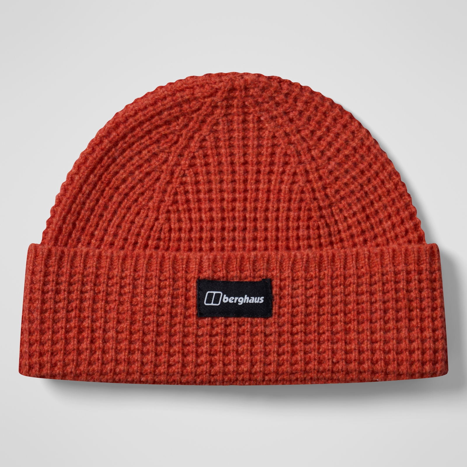 Image of Rhynie Waffle Rib Beanie - Red