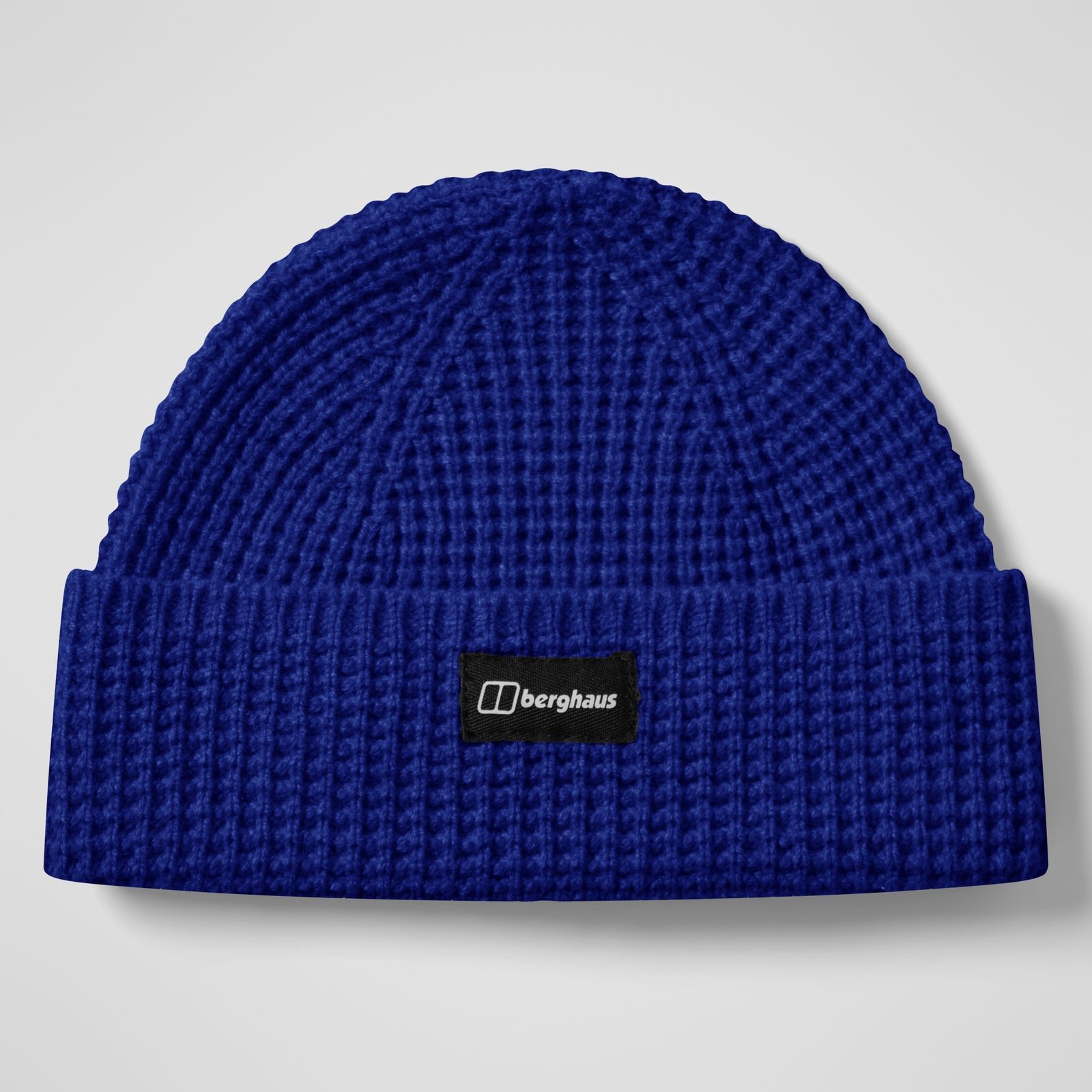 Image of Rhynie Waffle Rib Beanie - Blue