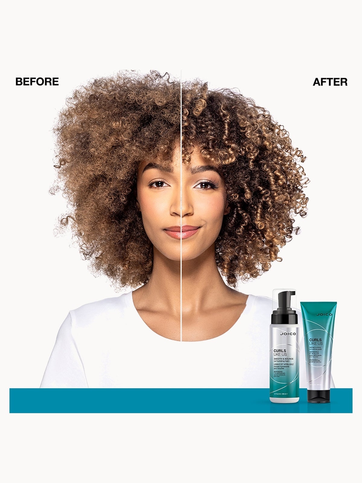 JOICO CURLS LIKE US Define and Seal Curl Defining Gelée 250ml 2
