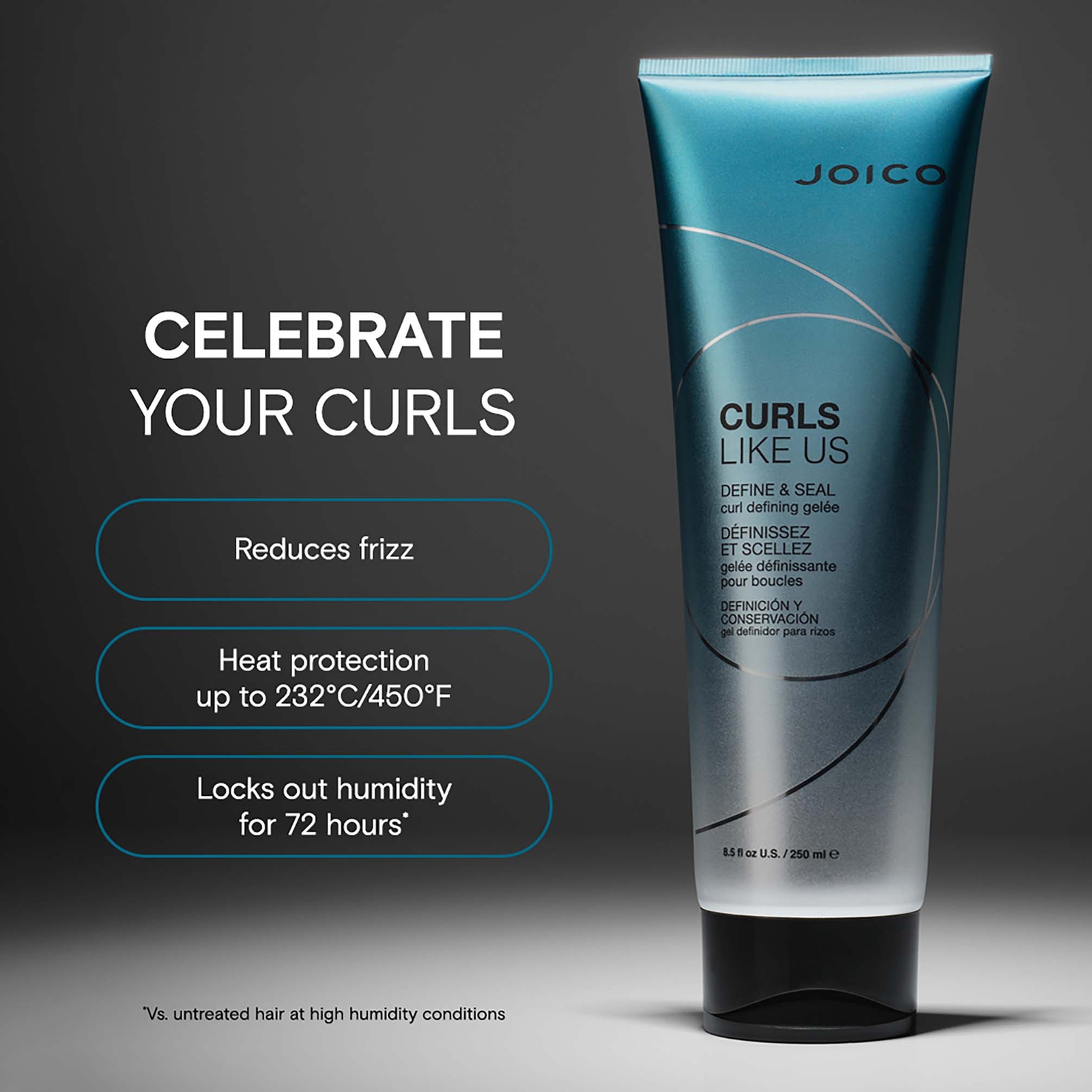 Thumbnail - JOICO CURLS LIKE US Define and Seal Curl Defining Gelée 250ml