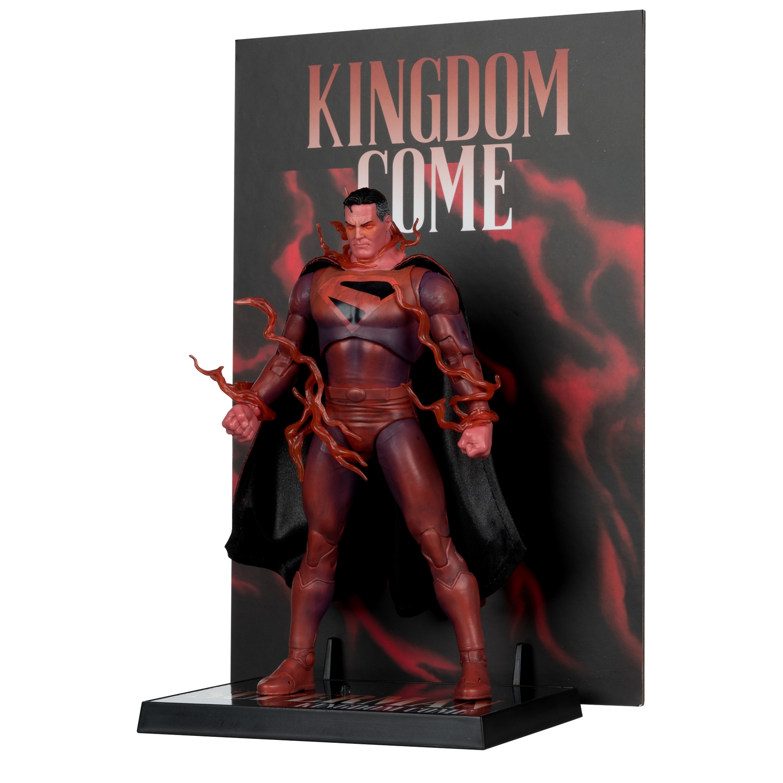 McFarlane DC Multiverse Cover Recreations Kingdom Come Superman Gold Label Version Action Figure (7 )